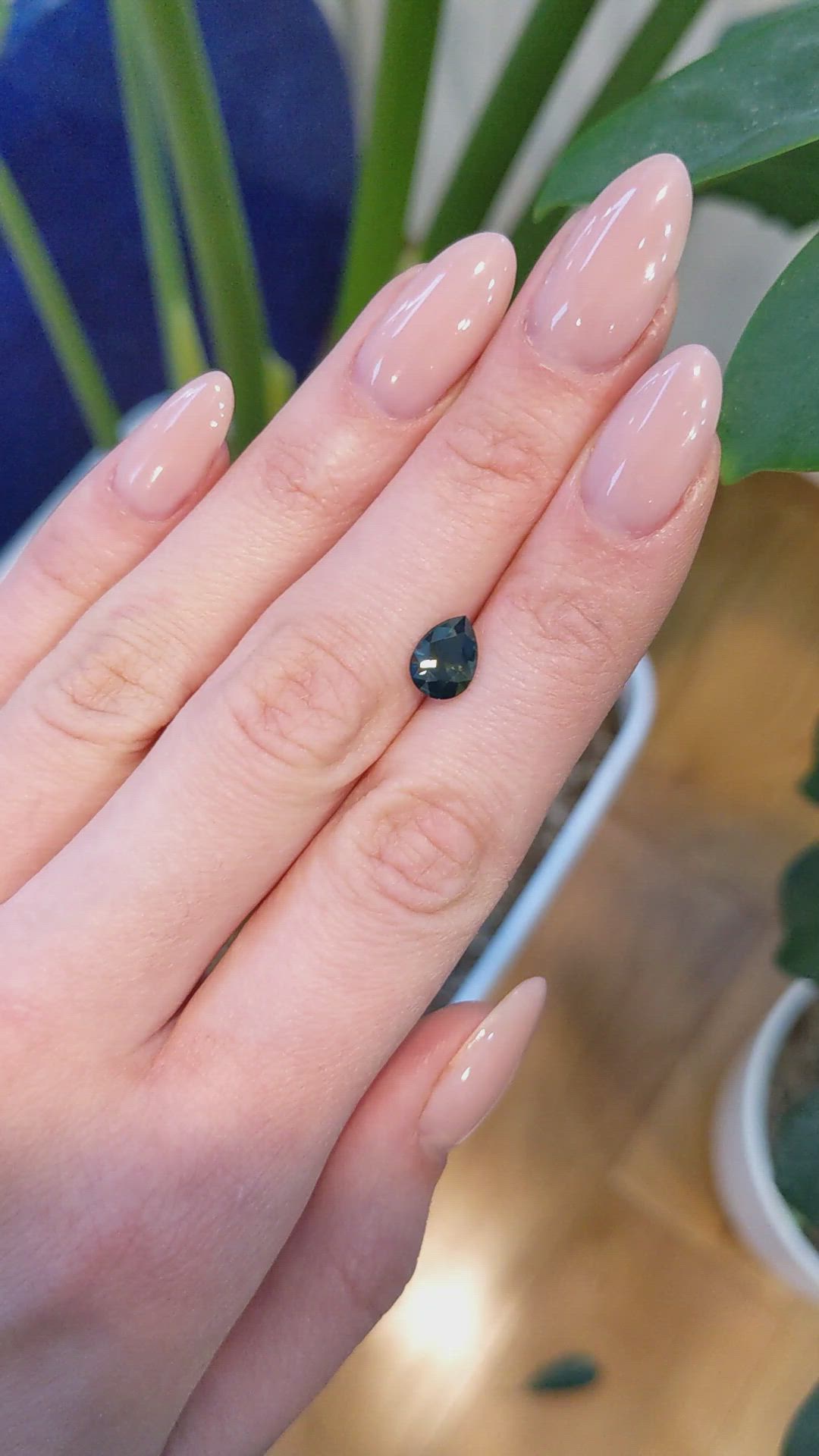 1.64 Ct. Bi Color Sapphire from Montana Size Video