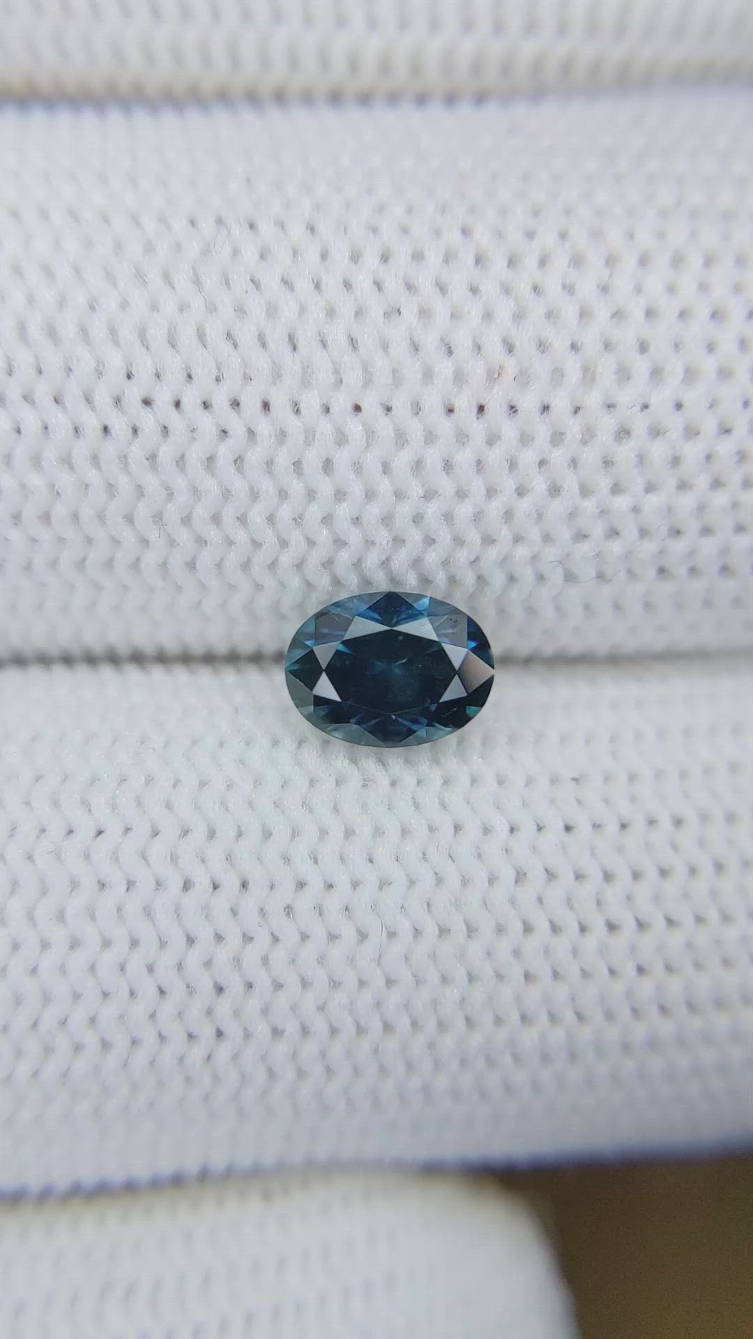 1.12 Ct. Blue Sapphire from Montana Size Video
