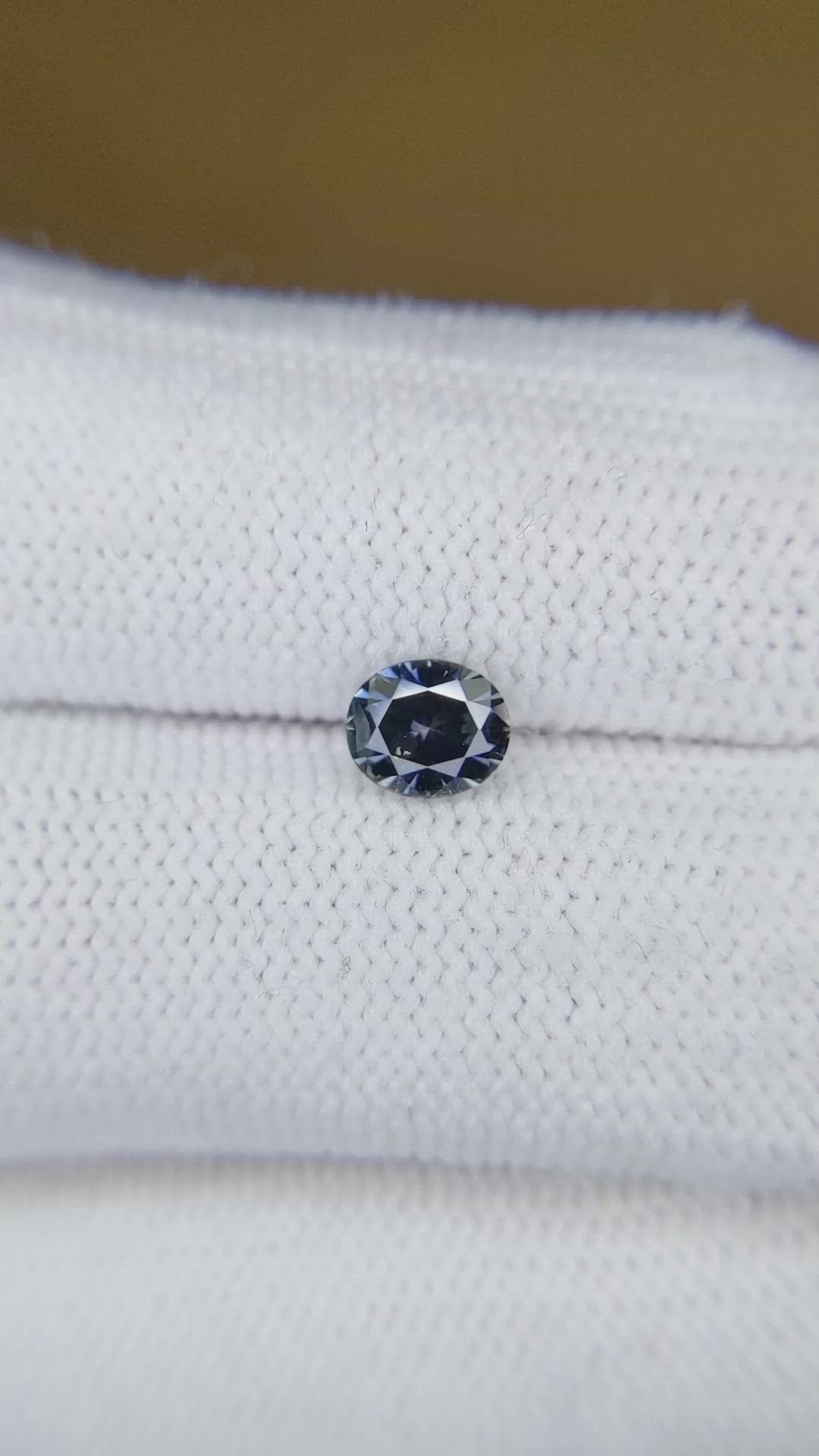 0.86 Ct. Purplish Blue Sapphire from Montana Size Video