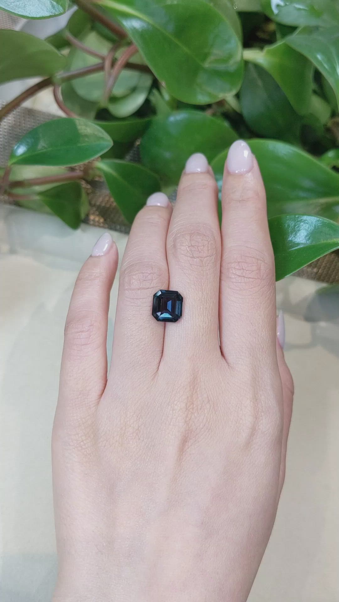 5.08 Ct. Color Change Sapphire from Ceylon (Sri Lanka) Size Video