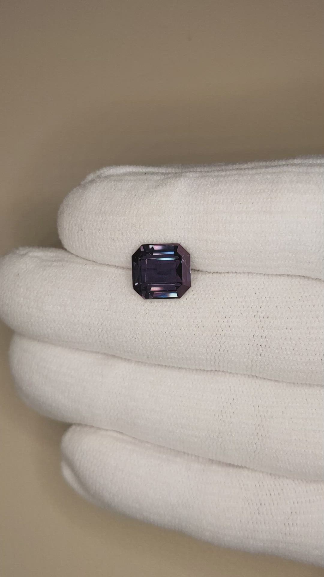 5.08 Ct. Color Change Sapphire from Ceylon (Sri Lanka) Size Video