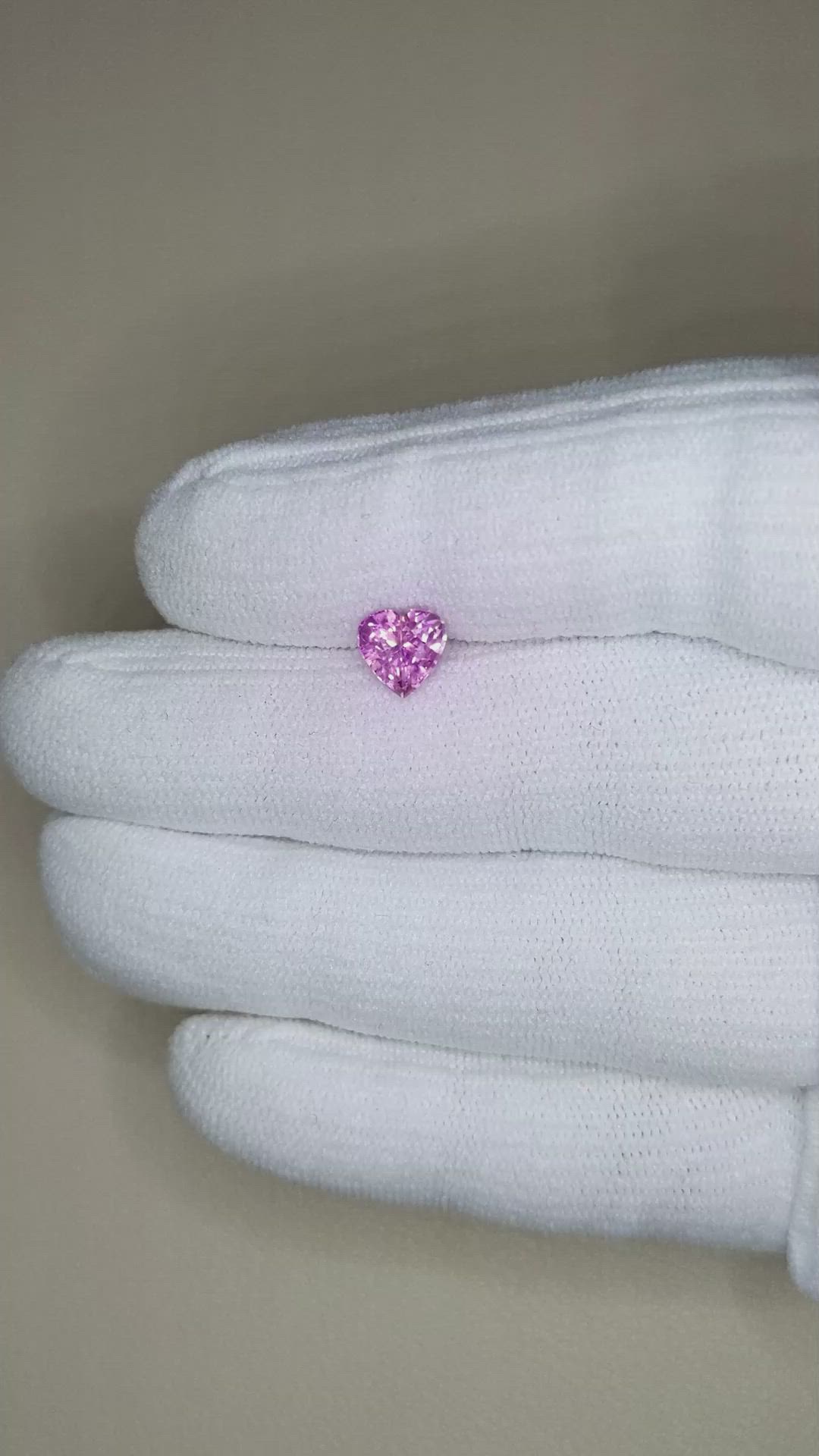 1.43 Ct. Purple Sapphire from Ceylon (Sri Lanka) Size Video