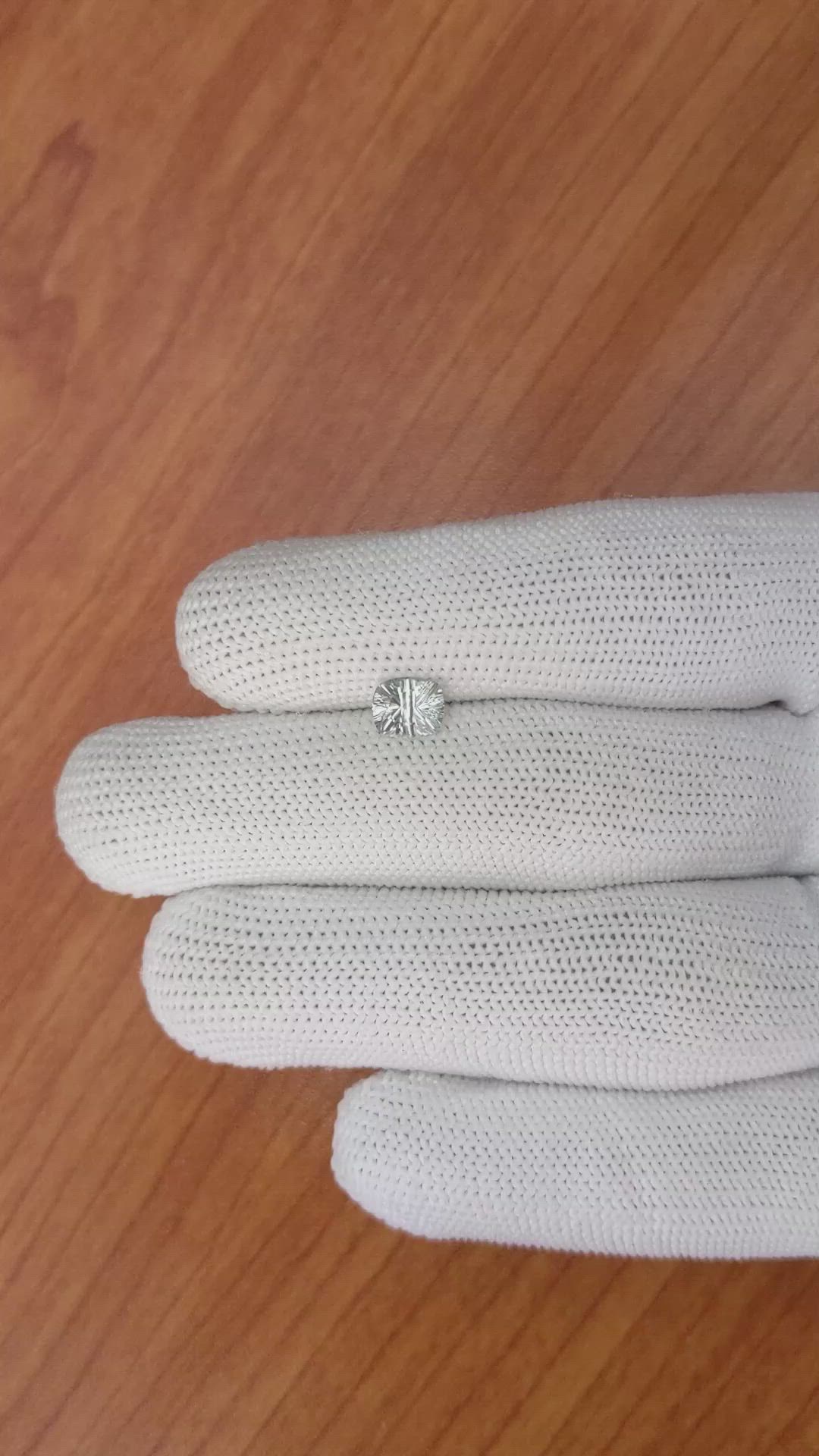 1.19 Ct. Green Sapphire from Madagascar Size Video