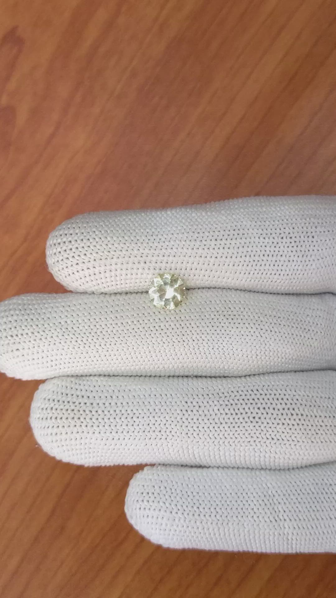 1.29 Ct. Yellow Sapphire from Ceylon (Sri Lanka) Size Video