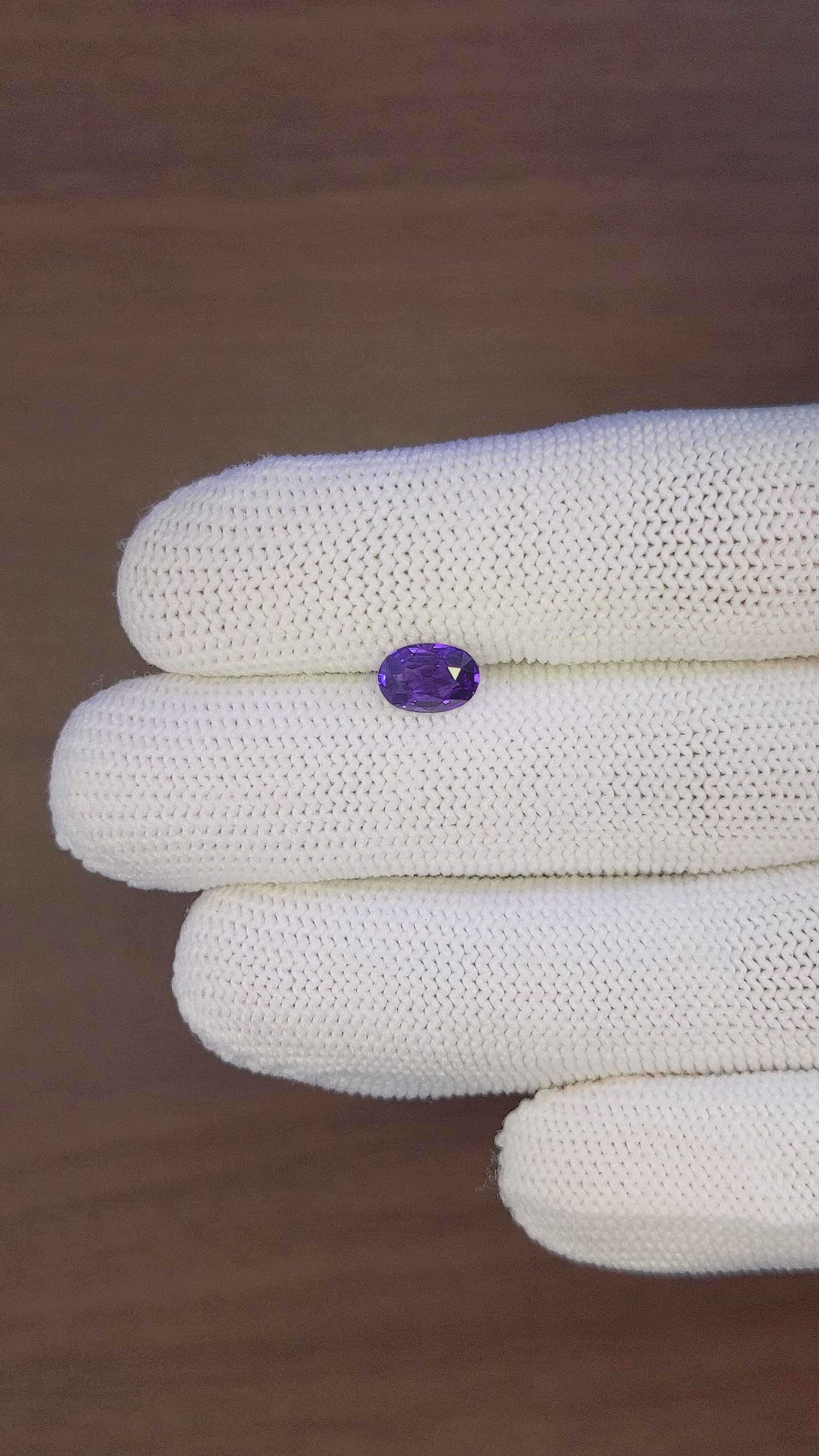 1.26 Ct. Color Change Sapphire from Tanzania Size Video
