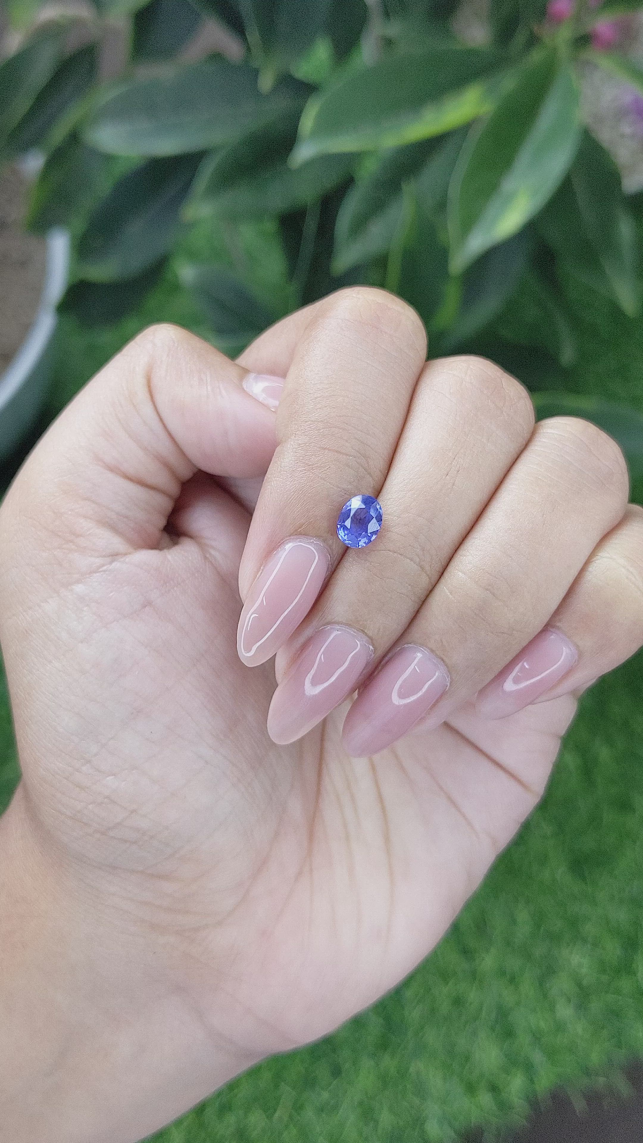 1.21 Ct. Color Change Sapphire from Tanzania Size Video