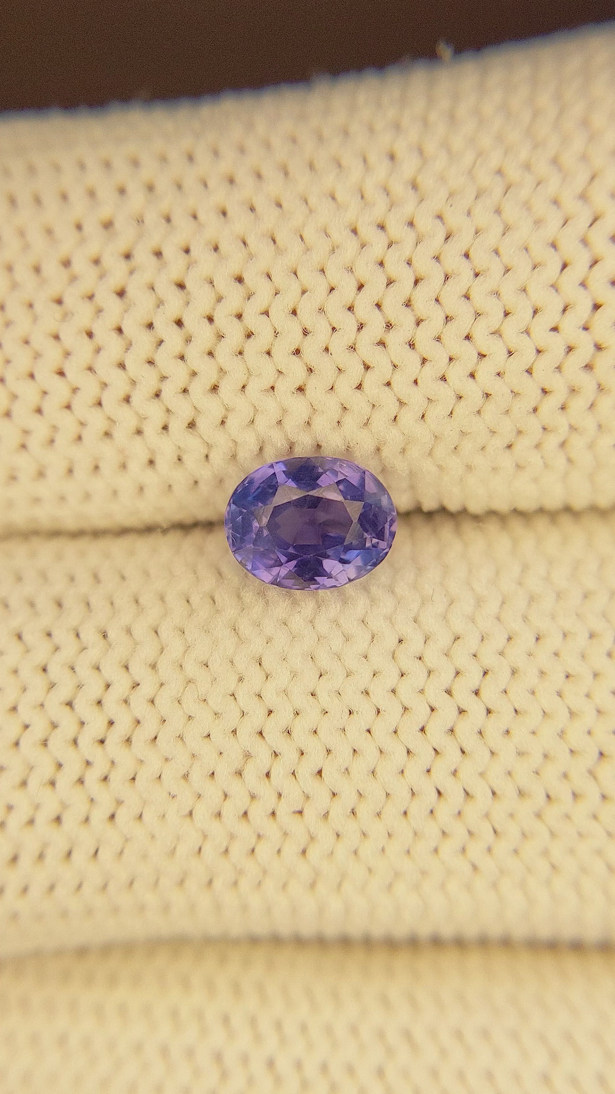 1.21 Ct. Color Change Sapphire from Tanzania Size Video