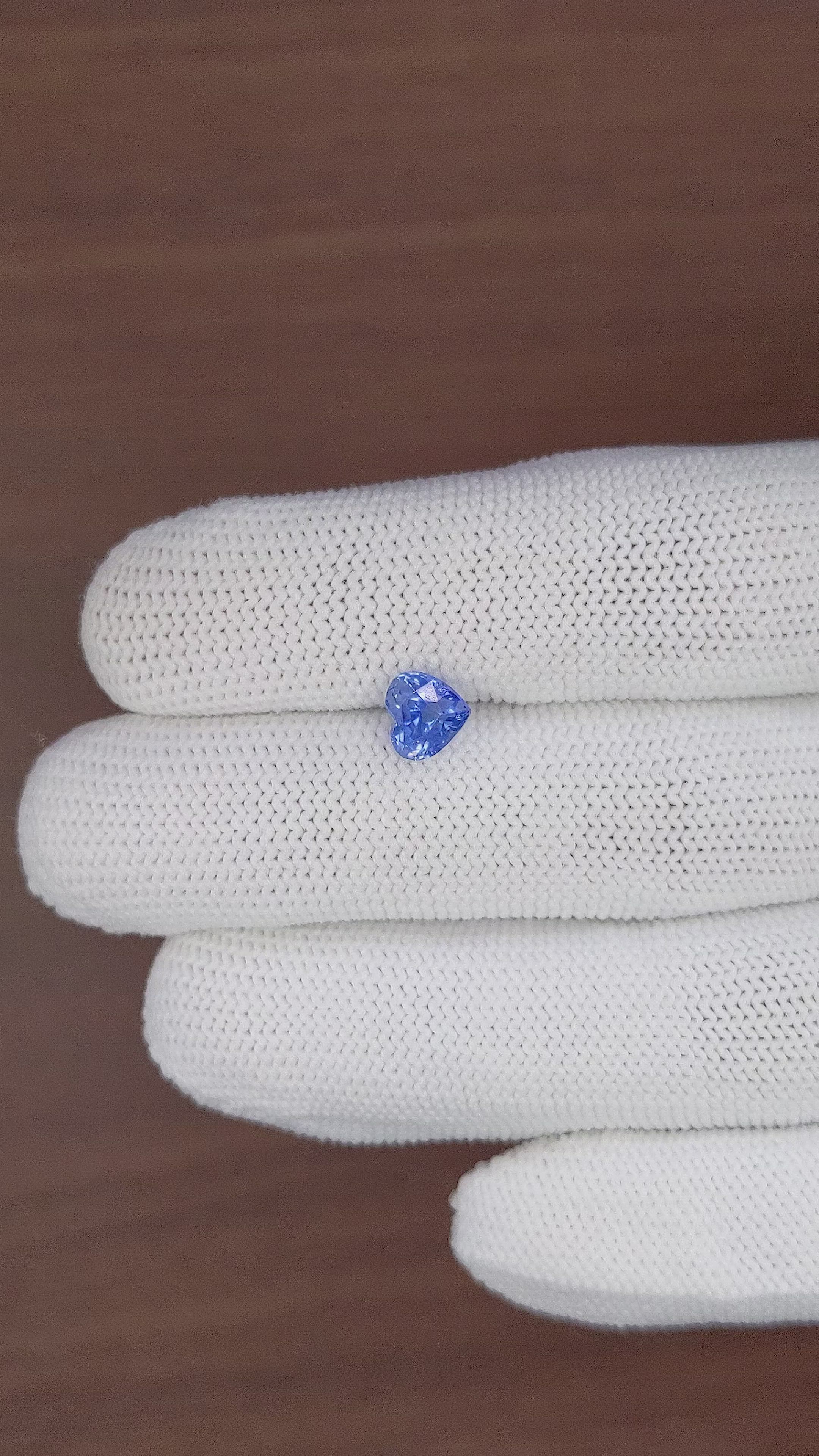 1.63 Ct. Blue Sapphire from Tanzania Size Video