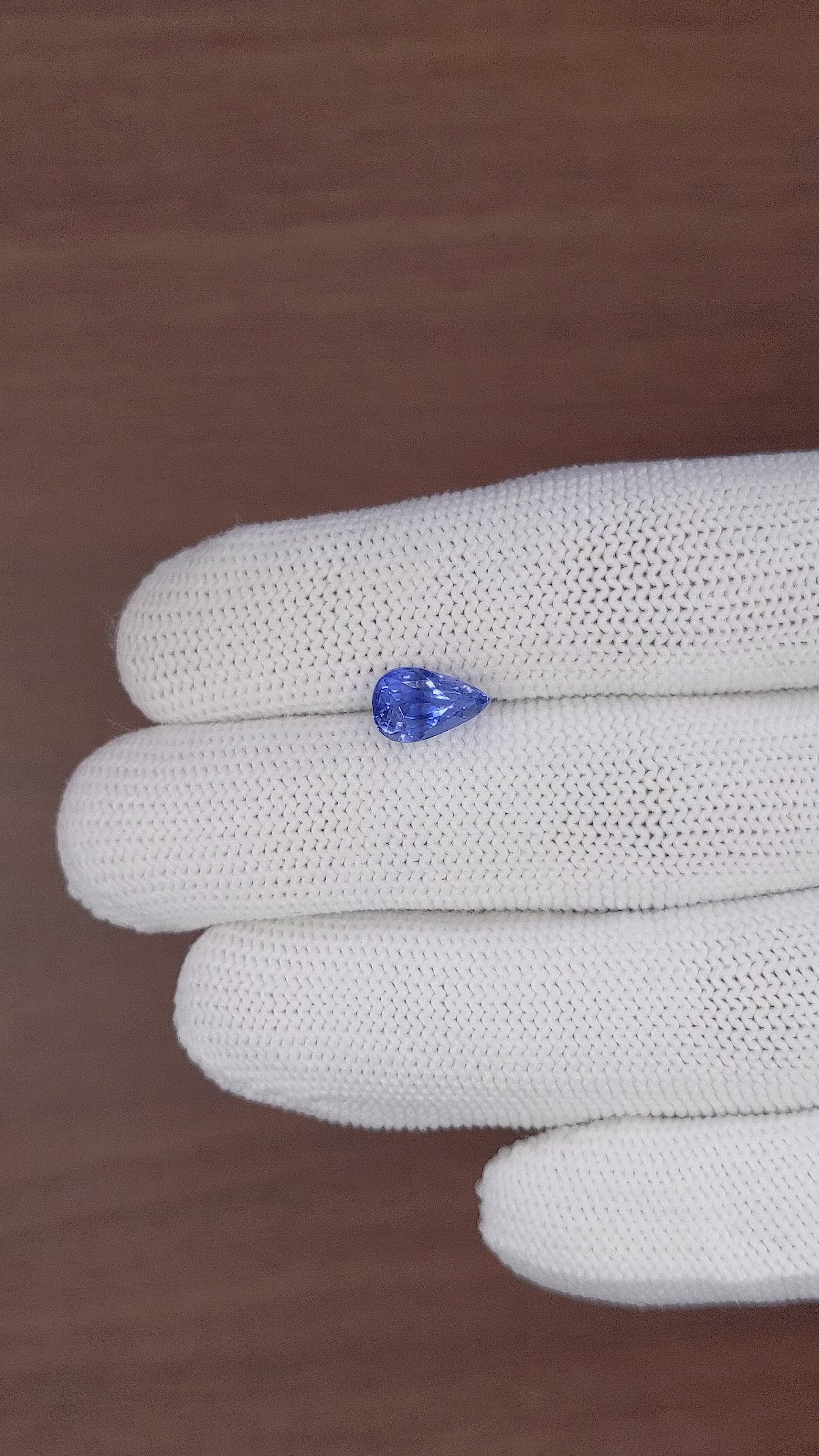 3.06 Ct. Blue Sapphire from Tanzania Size Video