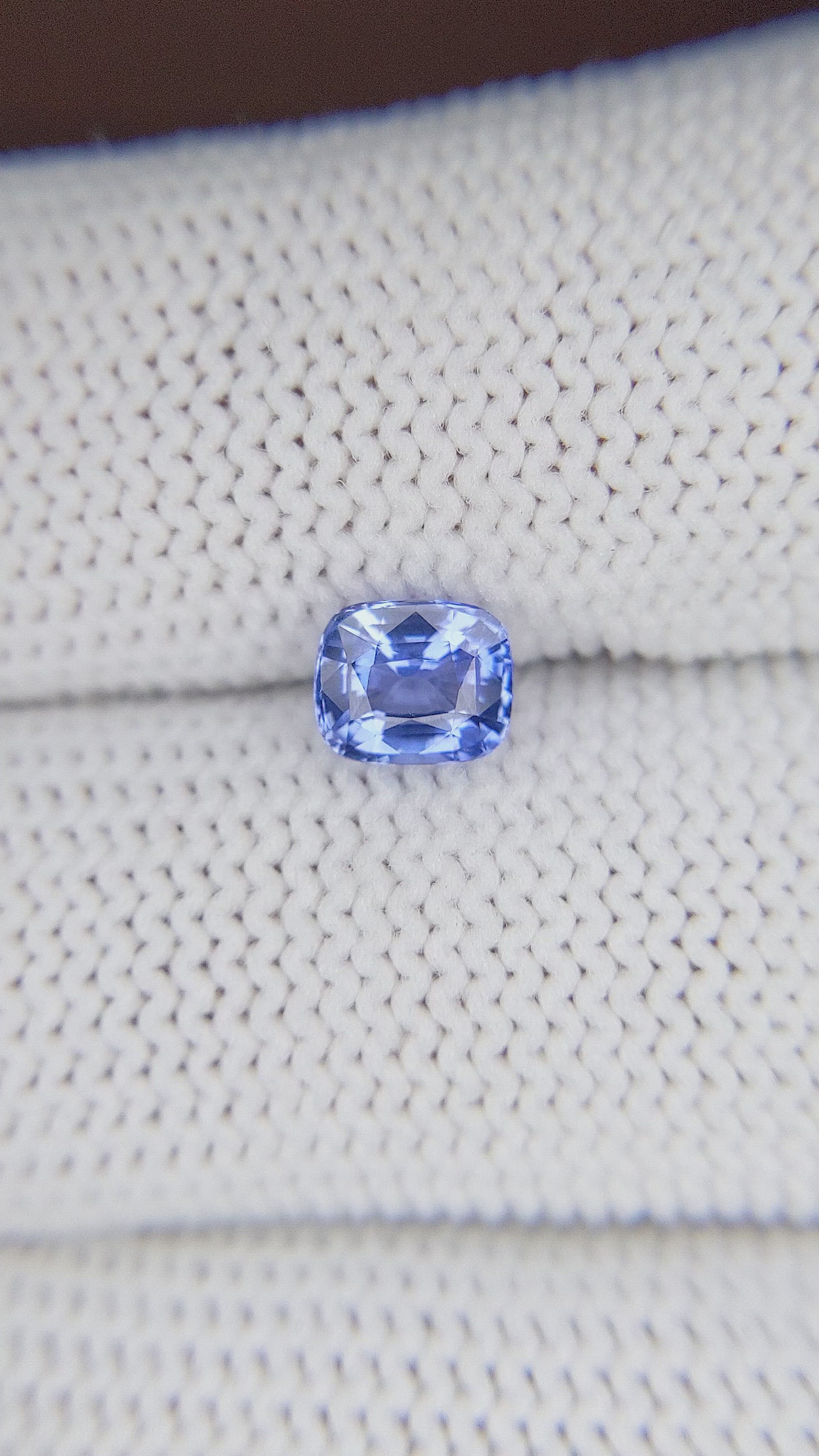 1.04 Ct. Blue Sapphire from Tanzania Size Video