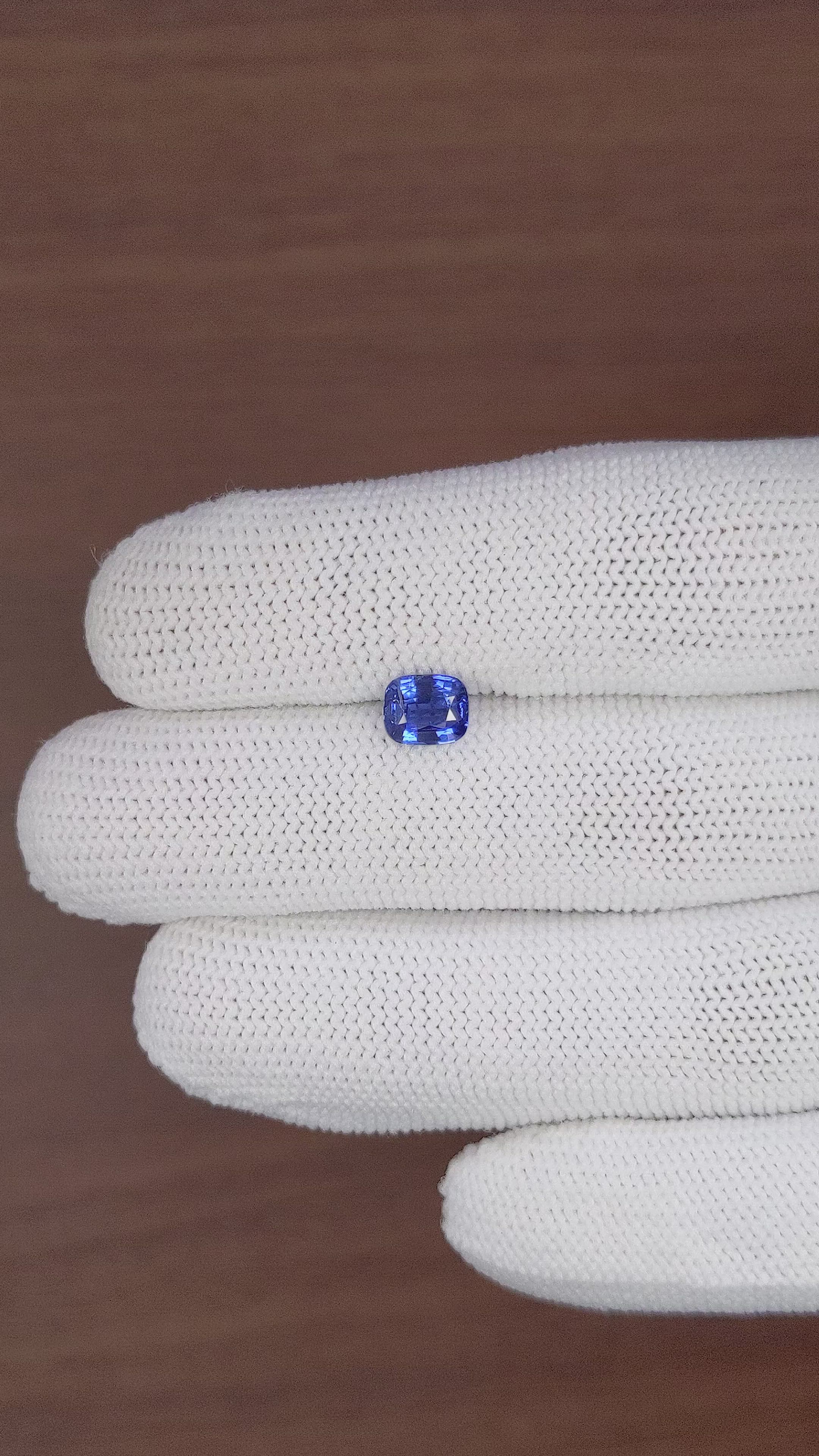 1.27 Ct. Blue Sapphire from Tanzania Size Video