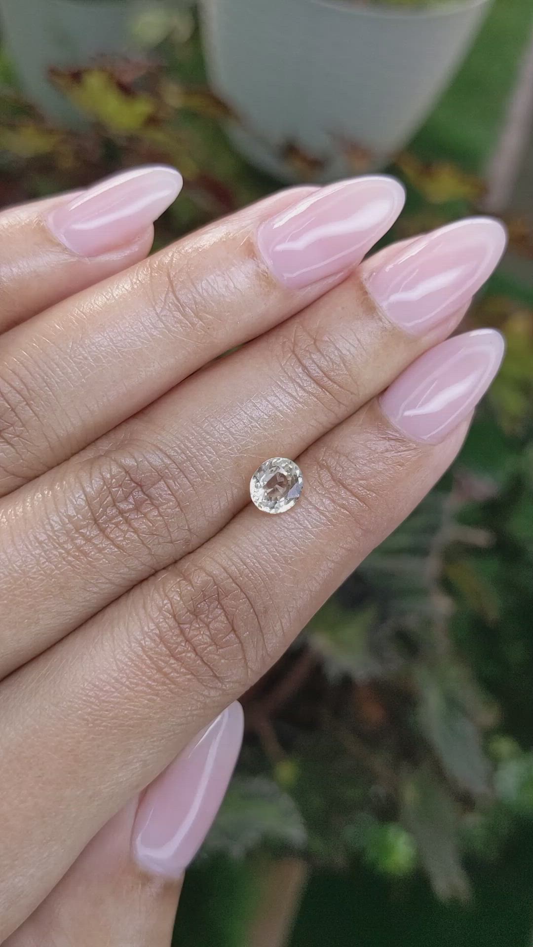 1.16 Ct. Yellow Sapphire from Ceylon (Sri Lanka) Size Video