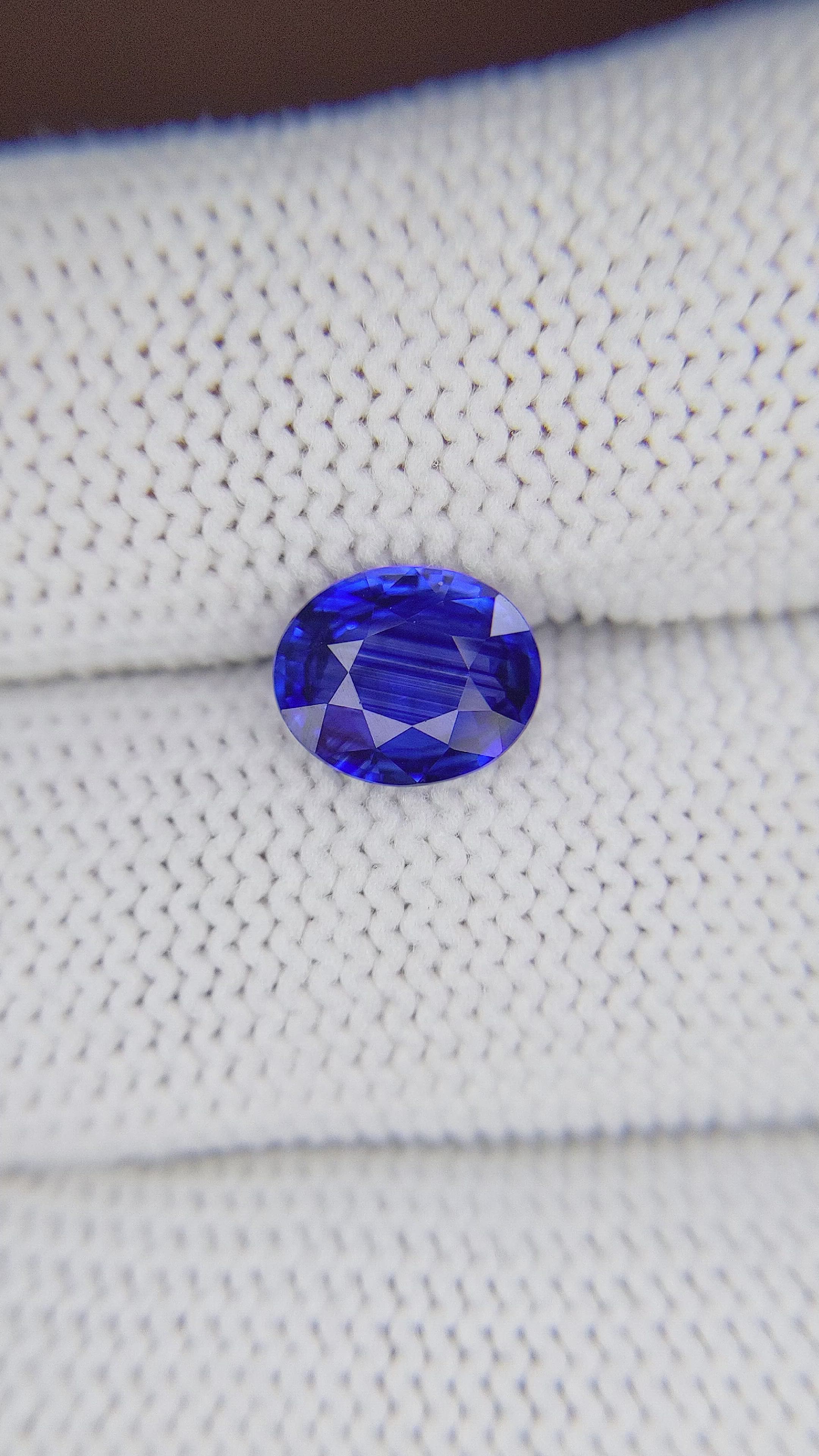 2.05 Ct. Blue Sapphire from Tanzania Size Video