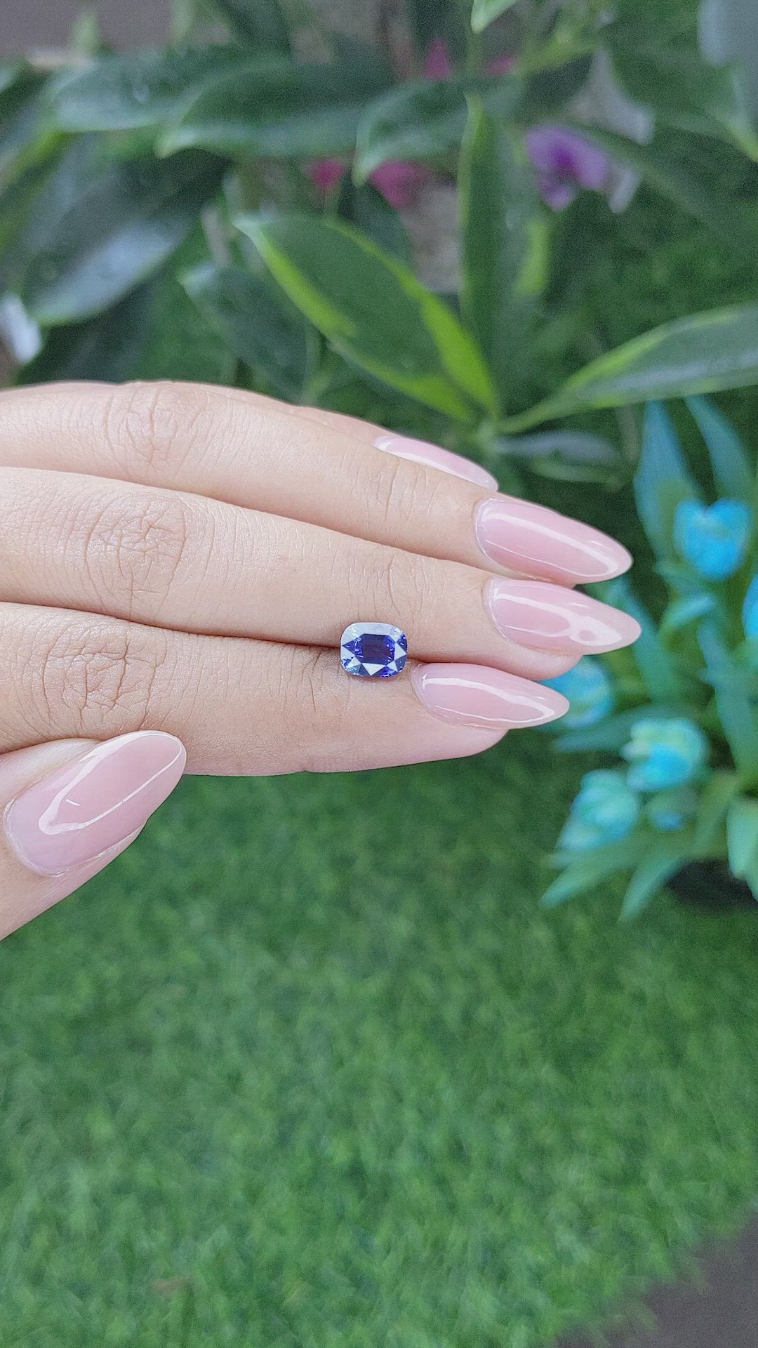 1.56 Ct. Color Change Sapphire from Madagascar Size Video