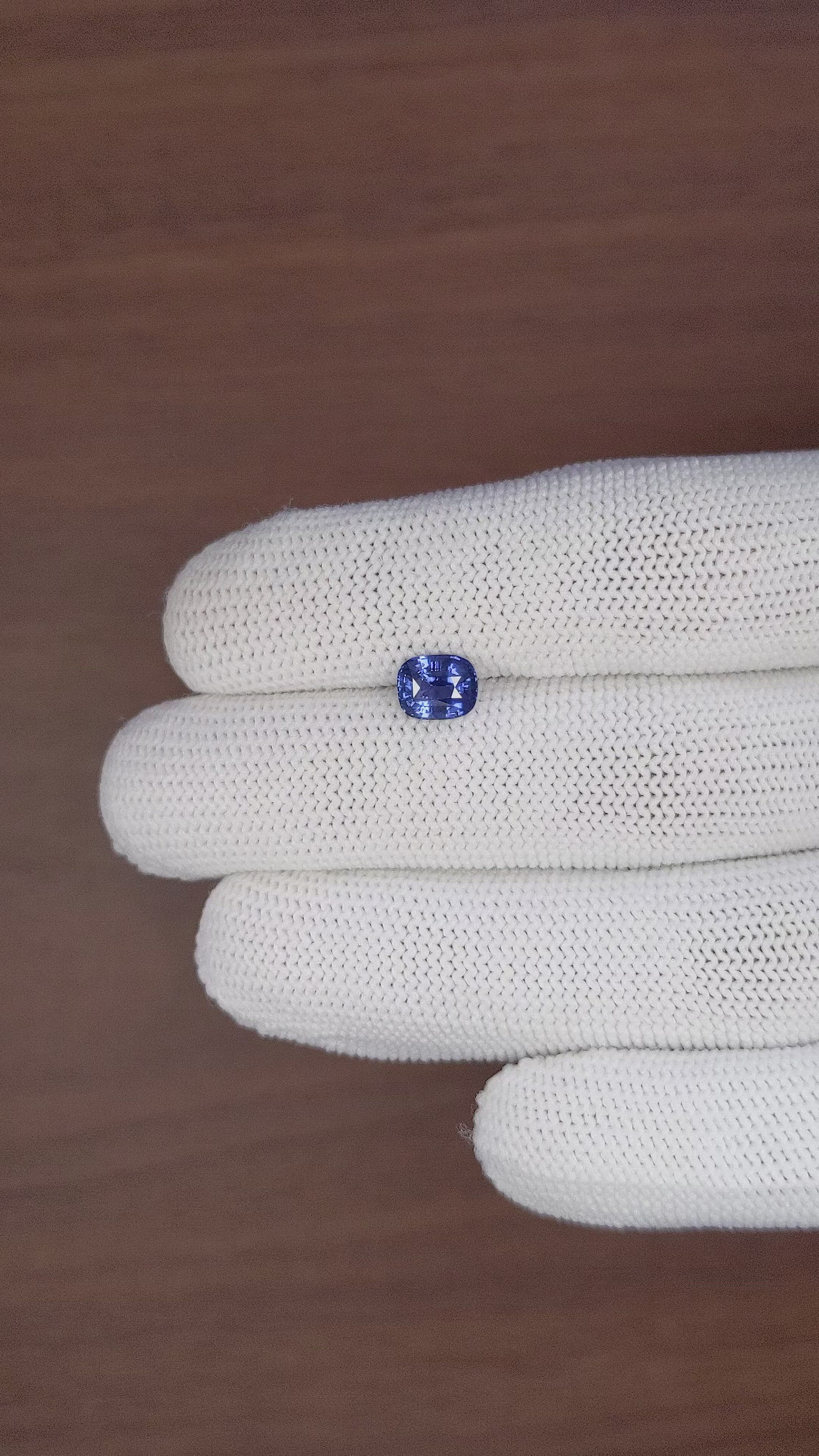 1.56 Ct. Color Change Sapphire from Madagascar Size Video