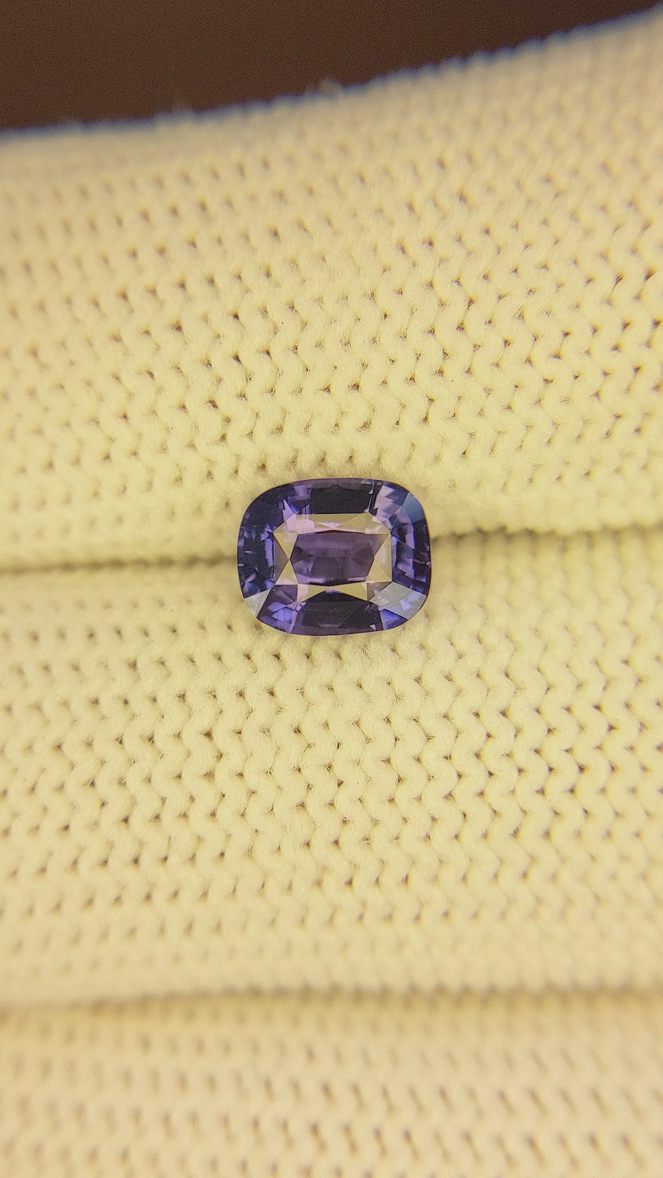 1.56 Ct. Color Change Sapphire from Madagascar Size Video