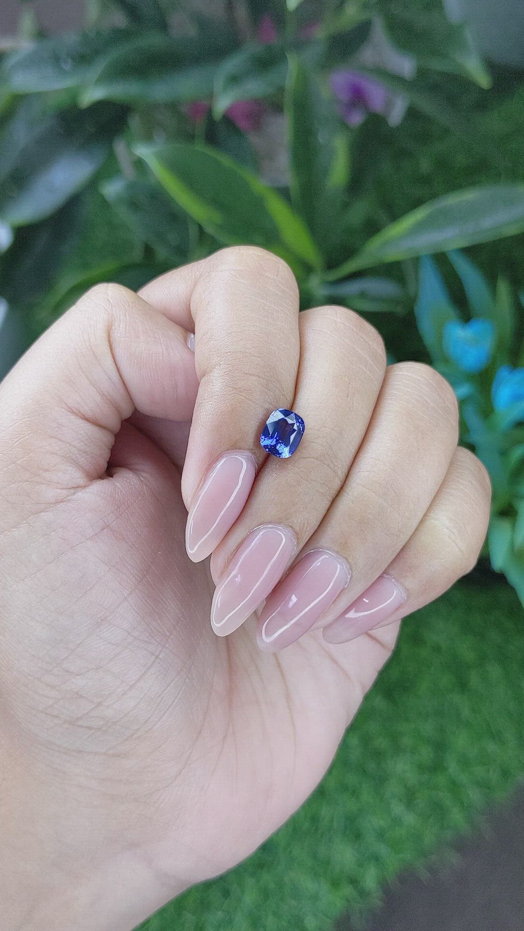 1.56 Ct. Color Change Sapphire from Madagascar Size Video