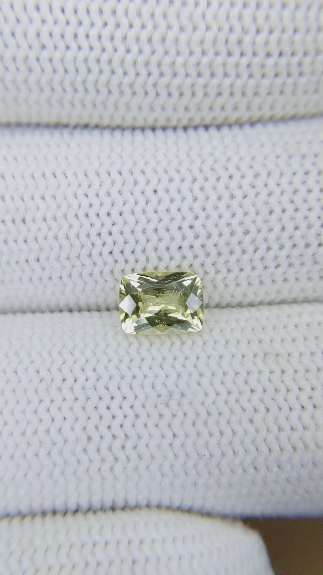 1.18 Ct. Yellow Sapphire from Madagascar Size Video