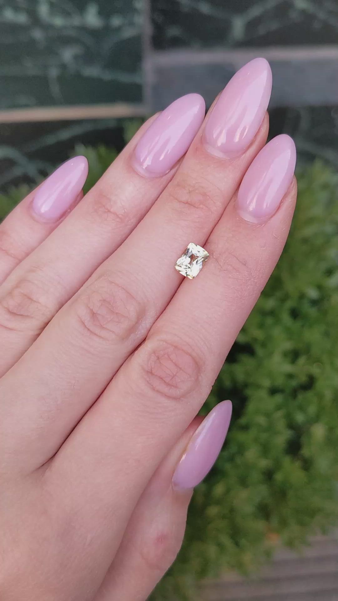 1.18 Ct. Yellow Sapphire from Madagascar Size Video