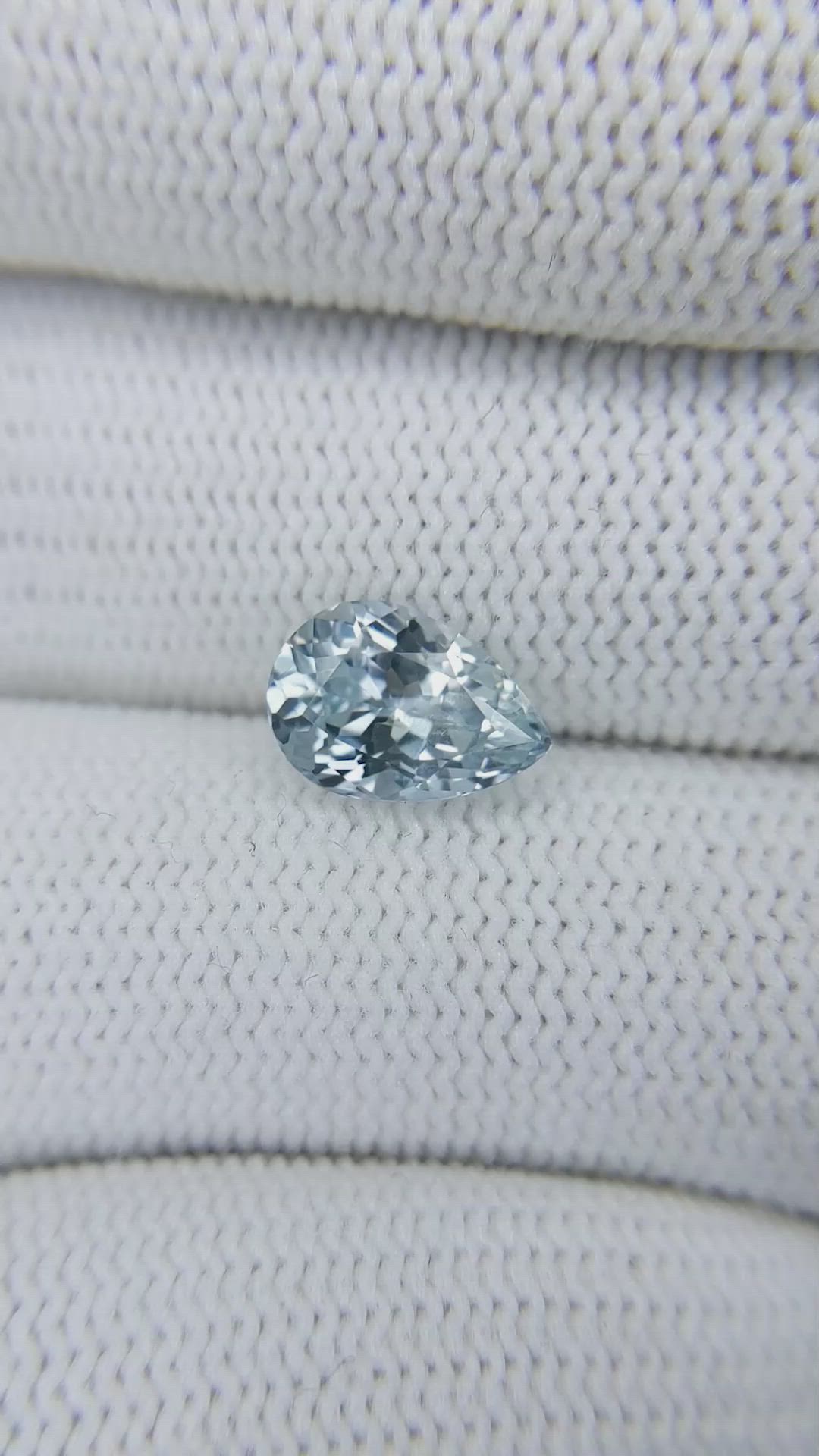 2.50 Ct. Blue Sapphire from Ceylon (Sri Lanka) Size Video