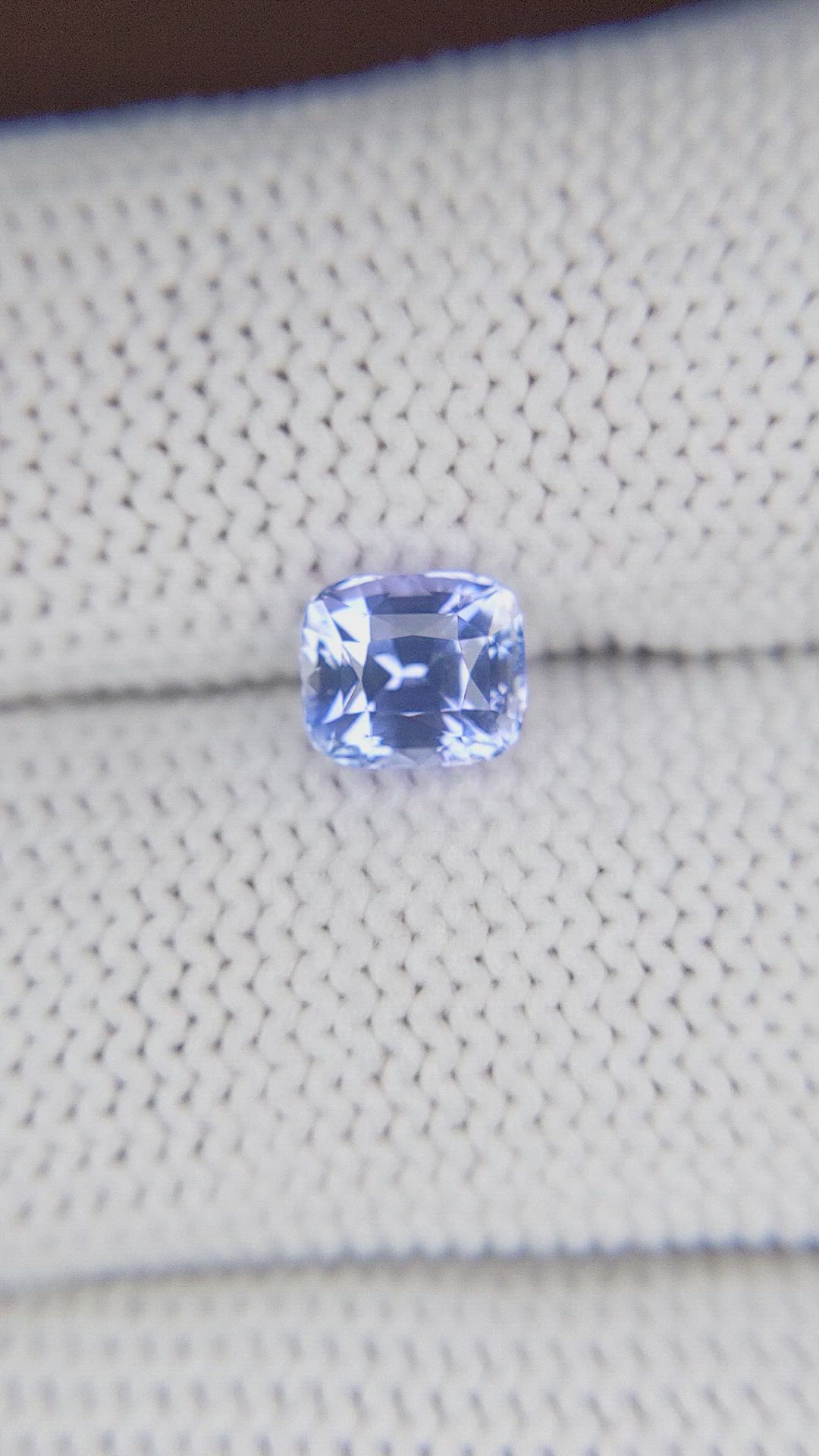 1.42 Ct. Blue Sapphire from Ceylon (Sri Lanka) Size Video