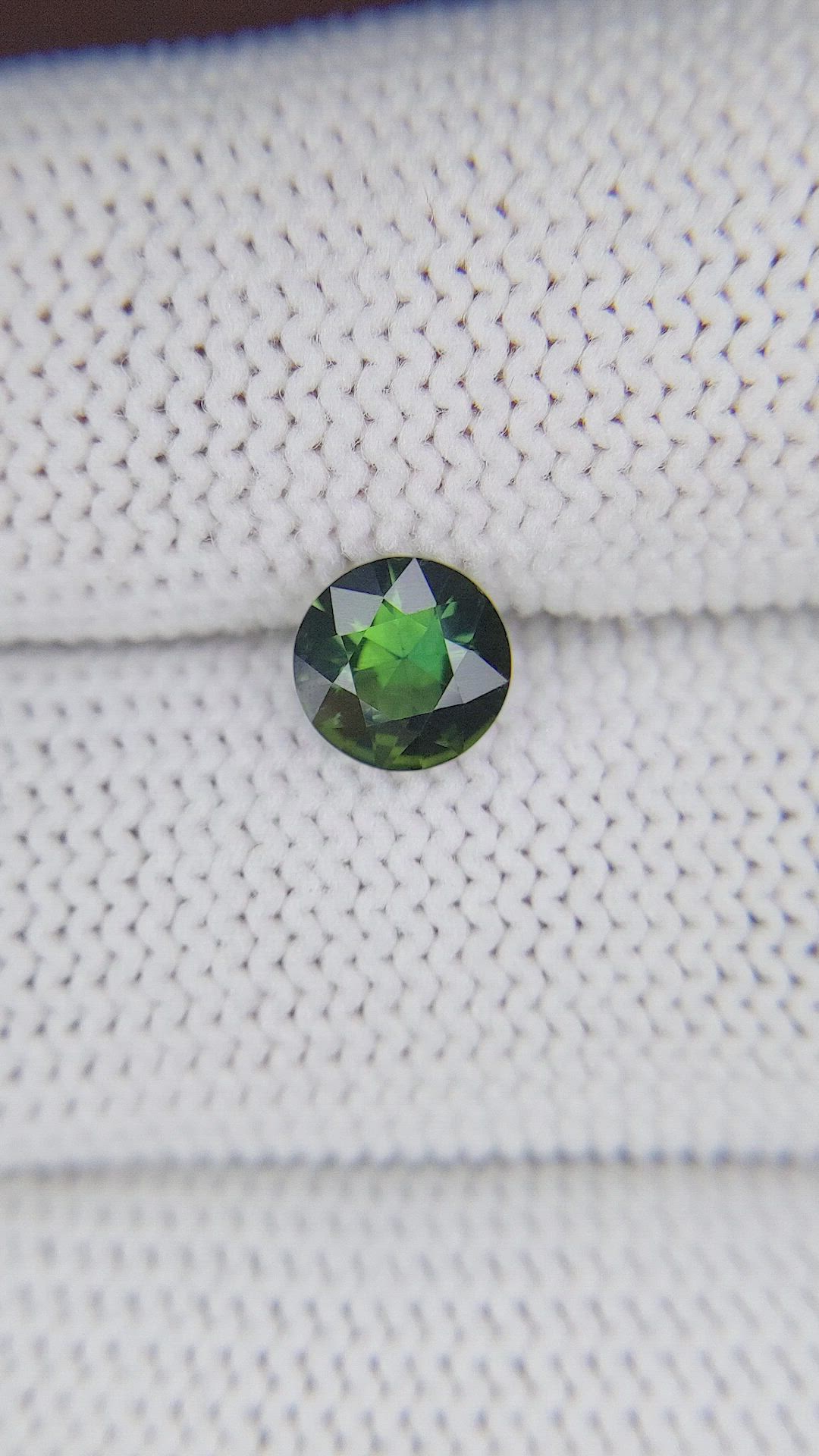 1.08 Ct. Green Sapphire from Madagascar Size Video