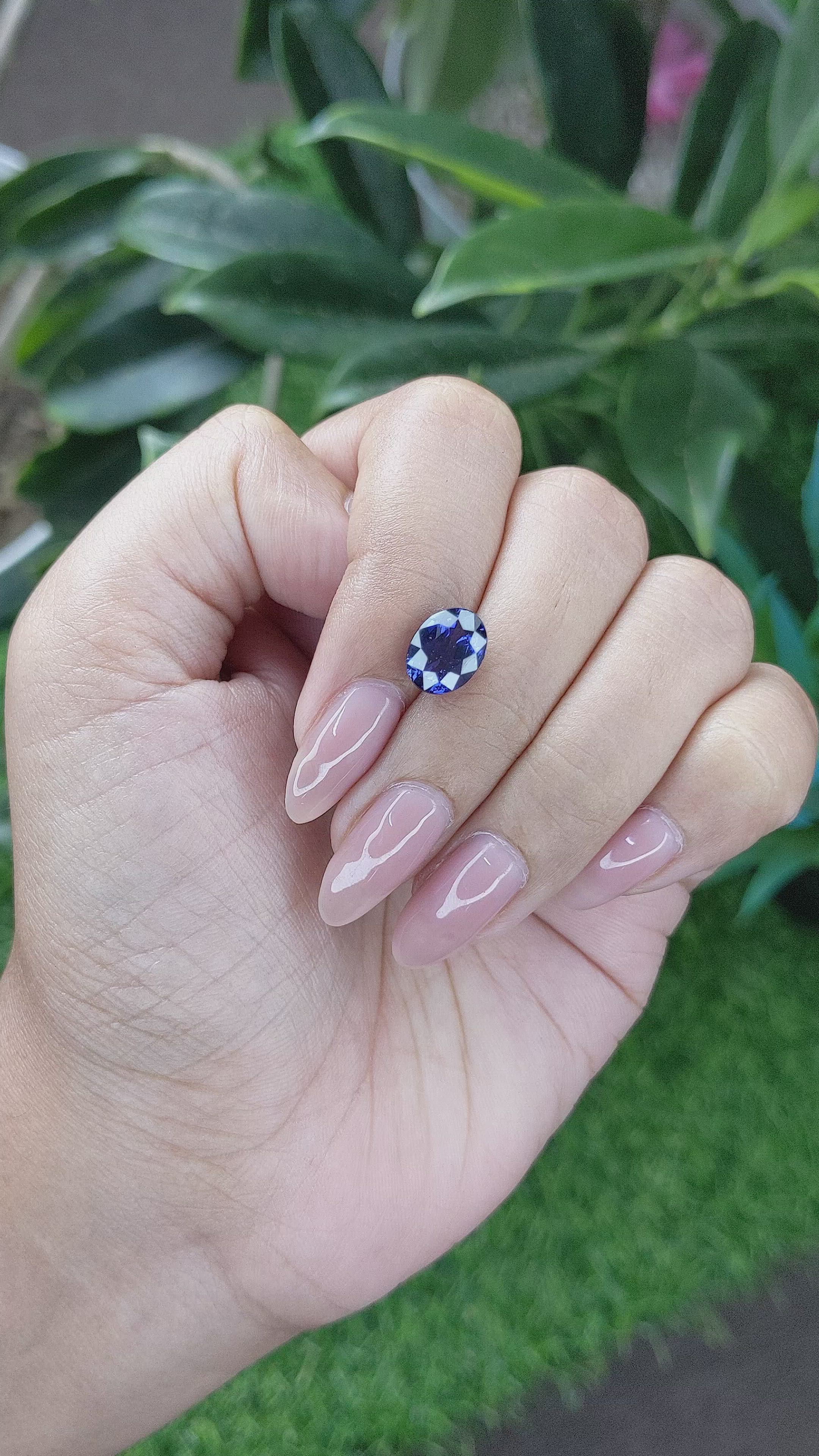 3.00 Ct. Color Change Sapphire from Tanzania Size Video