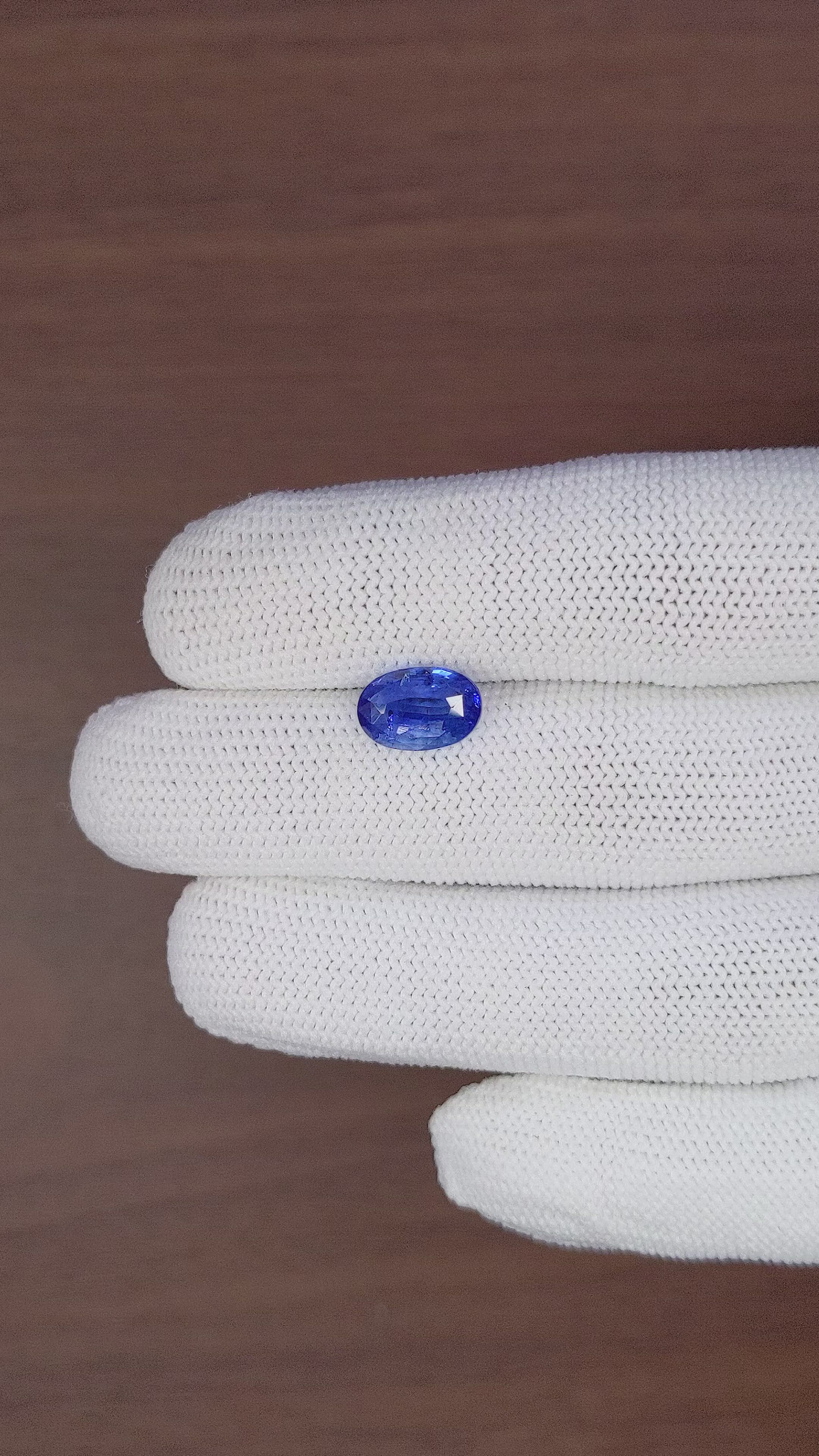 3.56 Ct. Blue Sapphire from Tanzania Size Video