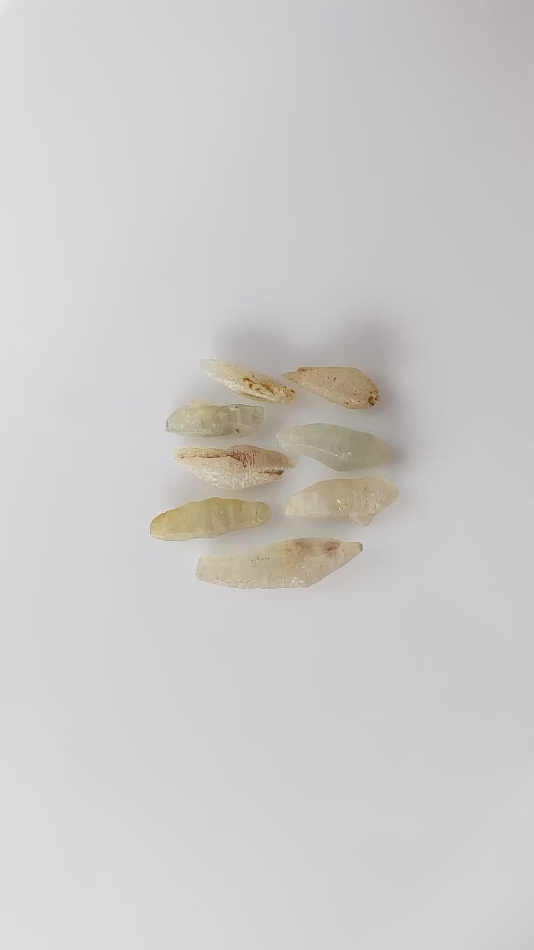 43.46 Ct. Yellow Sapphire Crystal from Ceylon (Sri Lanka) Size Video