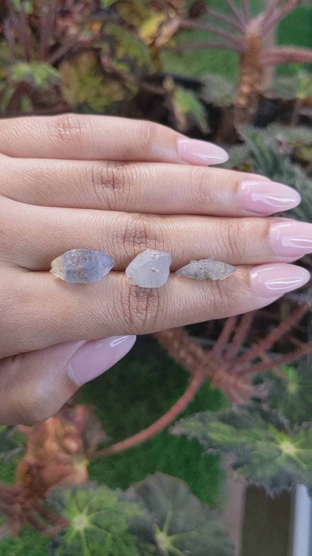 18.49 Ct. Blue Sapphire Crystal from Ceylon (Sri Lanka) Size Video