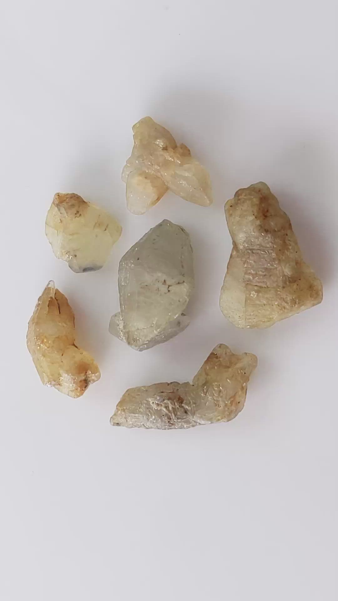 71.07 Ct. Yellow Sapphire Crystal from Ceylon (Sri Lanka) Size Video