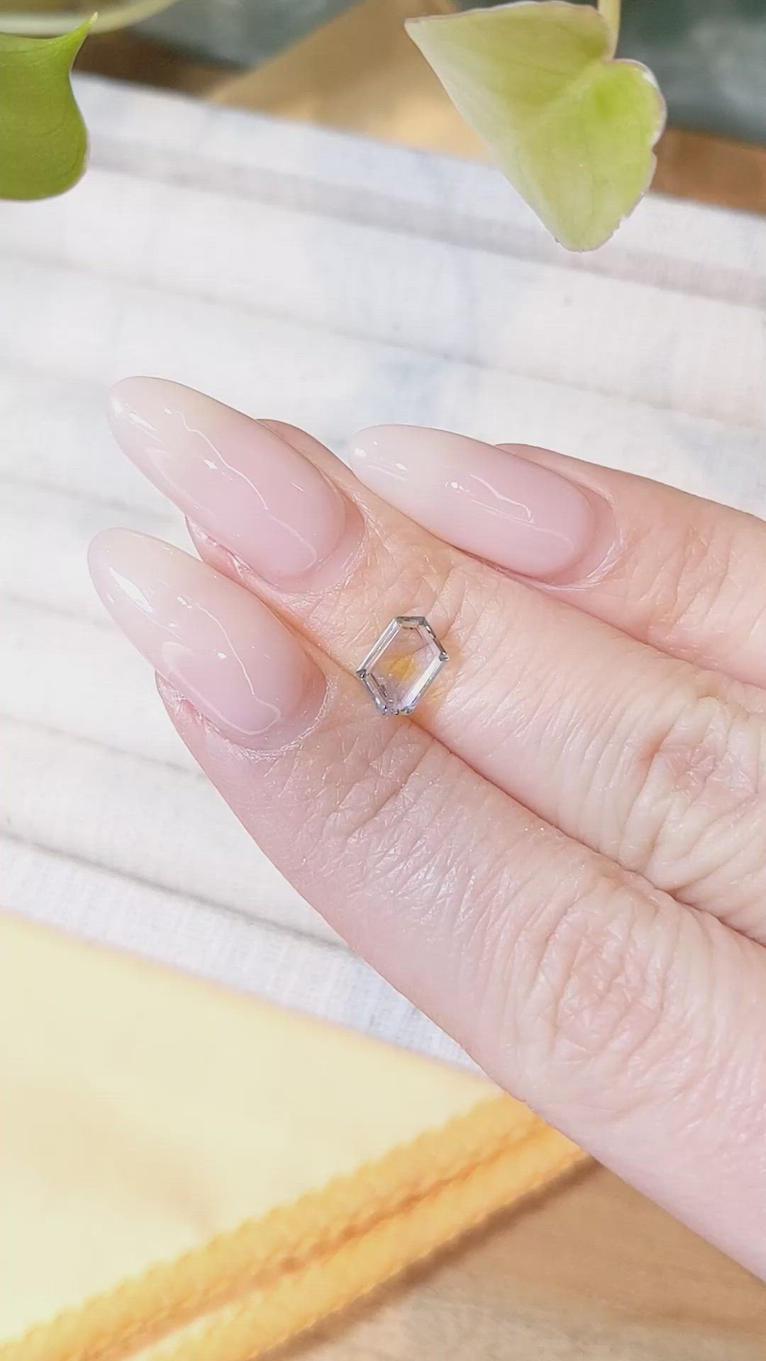 1.16 Ct. Bi Color Sapphire from Montana Size Video