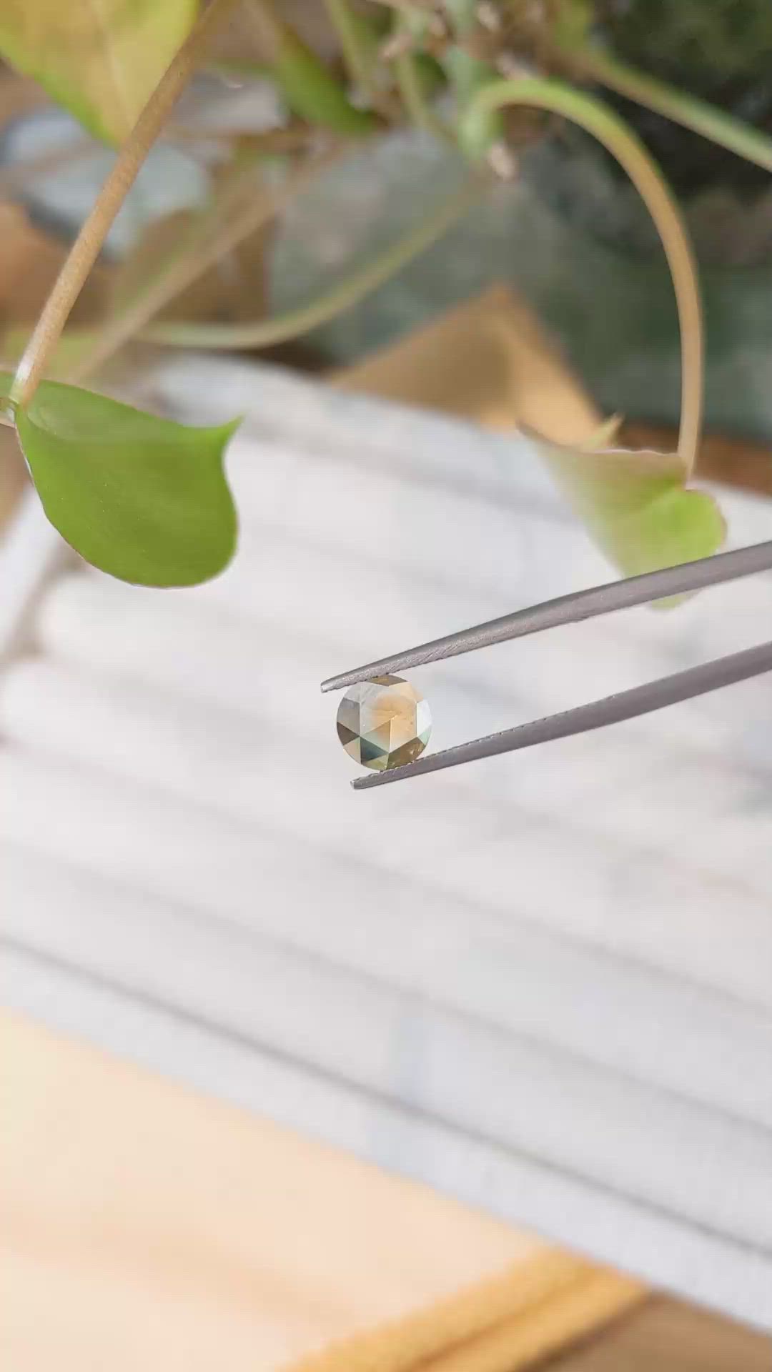 1.08 Ct. Yellow Sapphire from Montana Size Video