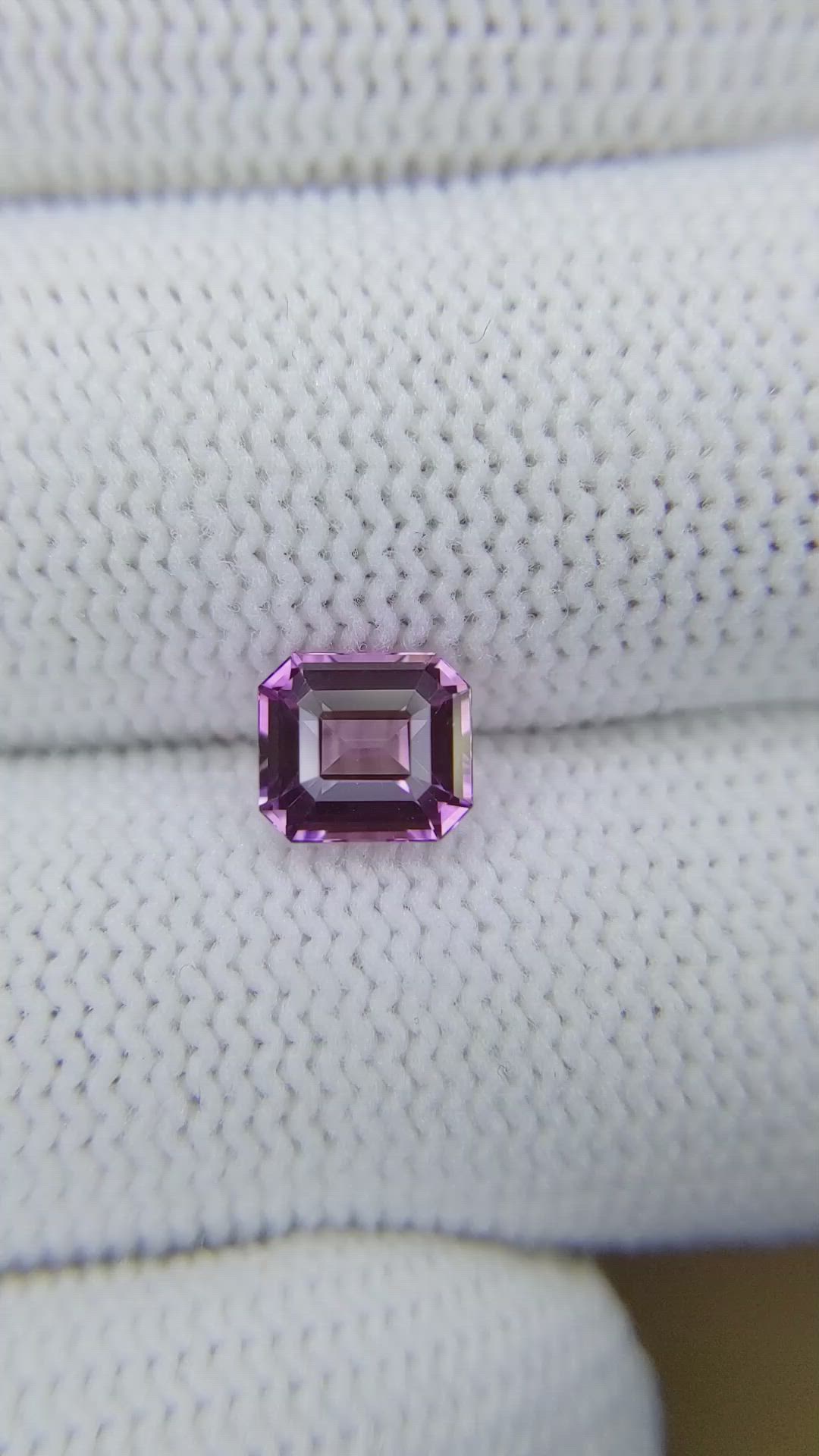 1.52 Ct. Purple Sapphire from Ceylon (Sri Lanka) Size Video