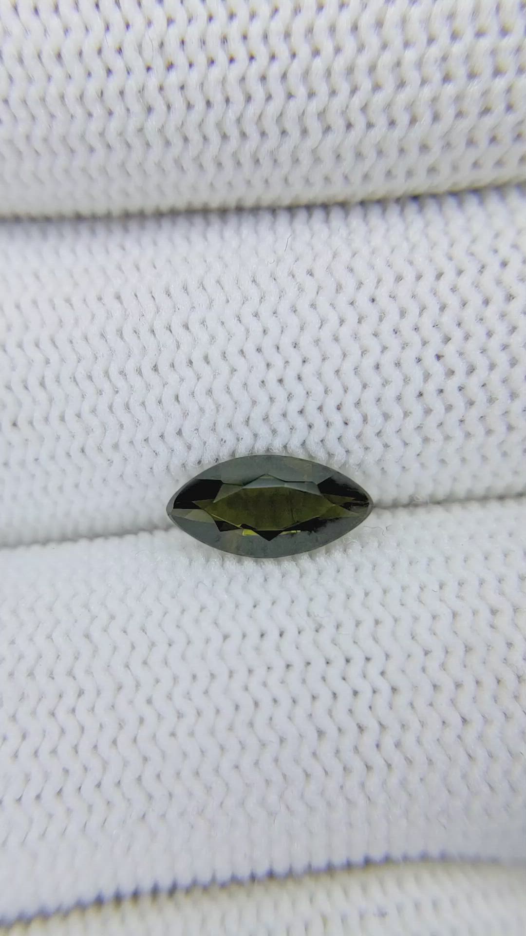 1.08 Ct. Green Sapphire from Australia Size Video