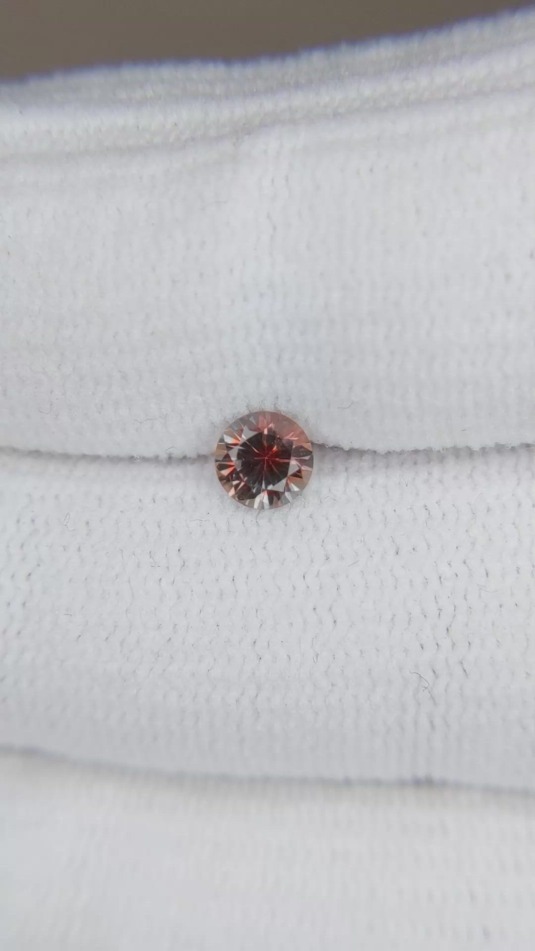 0.46 Ct. Bi Color Sapphire from Montana Size Video