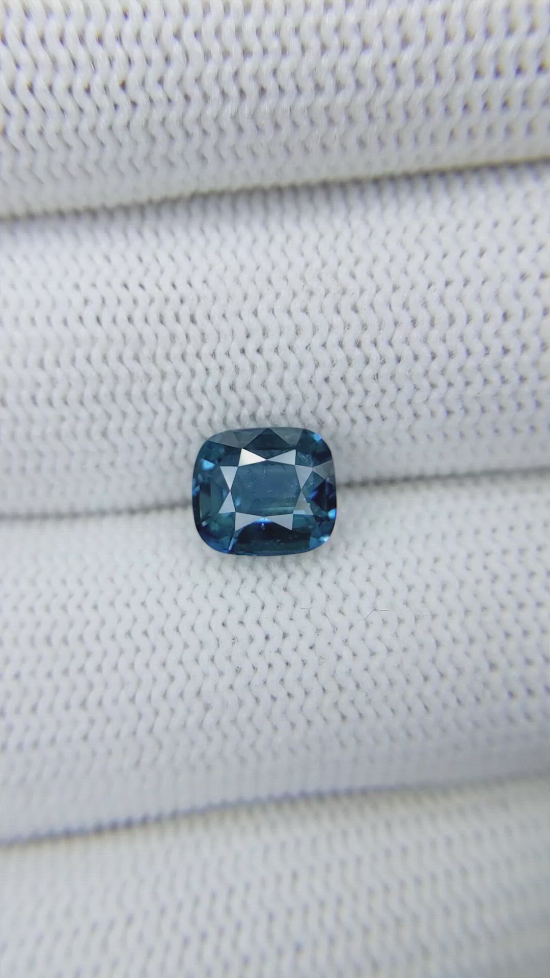 2.69 Ct. Blue Sapphire from Nigeria Size Video