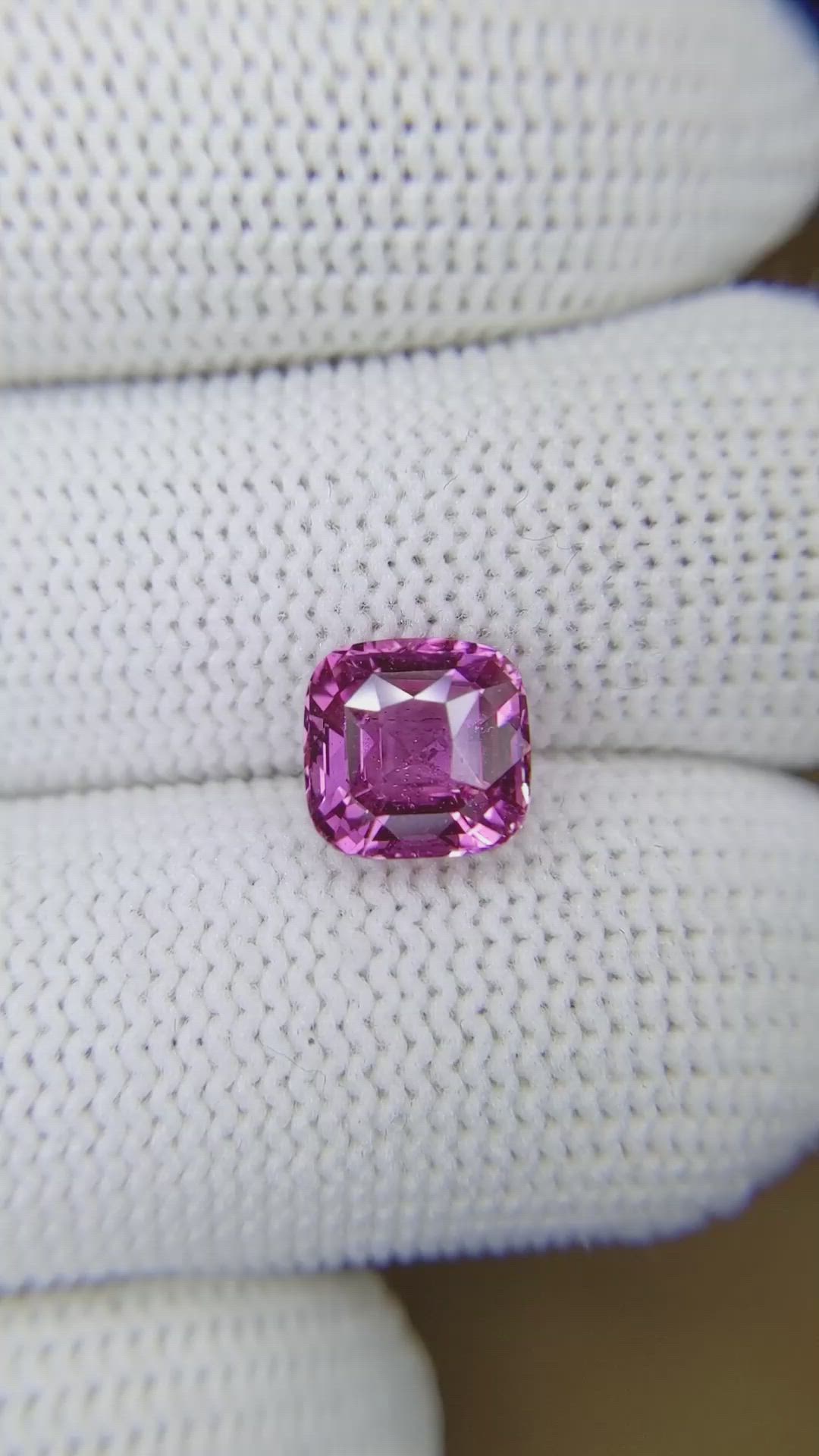 3.03 Ct. Purplish Pink Sapphire from Madagascar Size Video