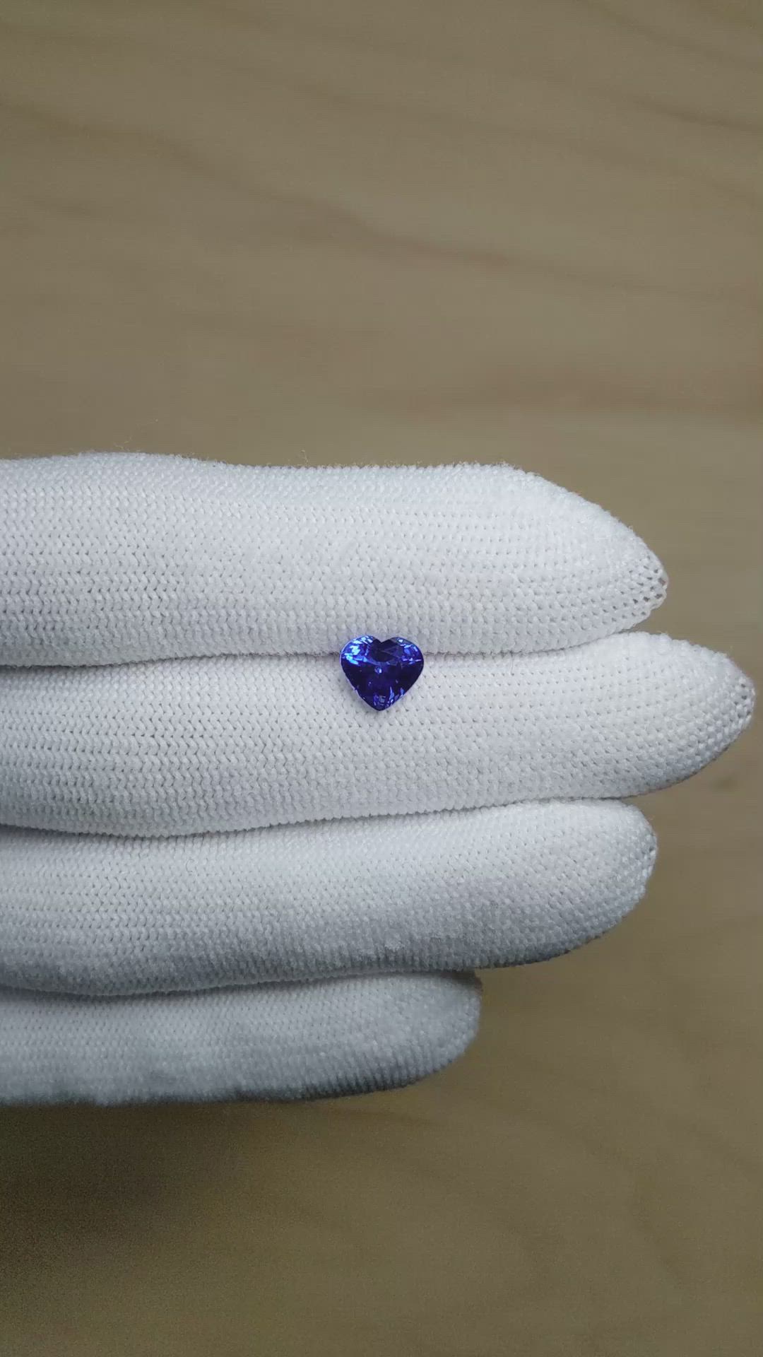 1.91 Ct. Blue Sapphire from Ceylon (Sri Lanka) Size Video