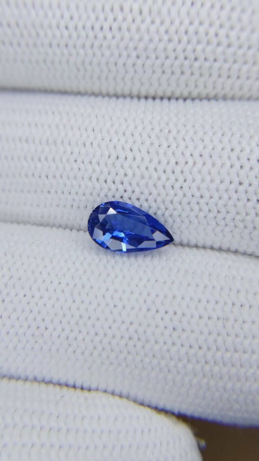 1.49 Ct. Blue Sapphire from Ceylon (Sri Lanka) Size Video
