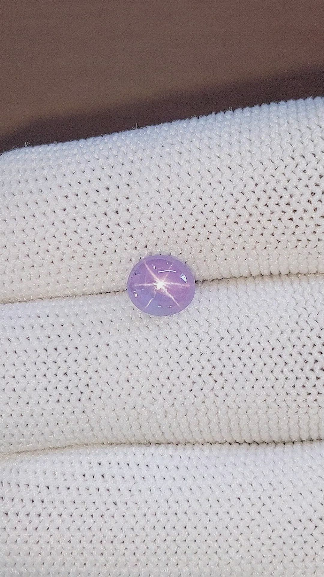 2.88 Ct. Bluish Purple Sapphire from Tanzania Size Video