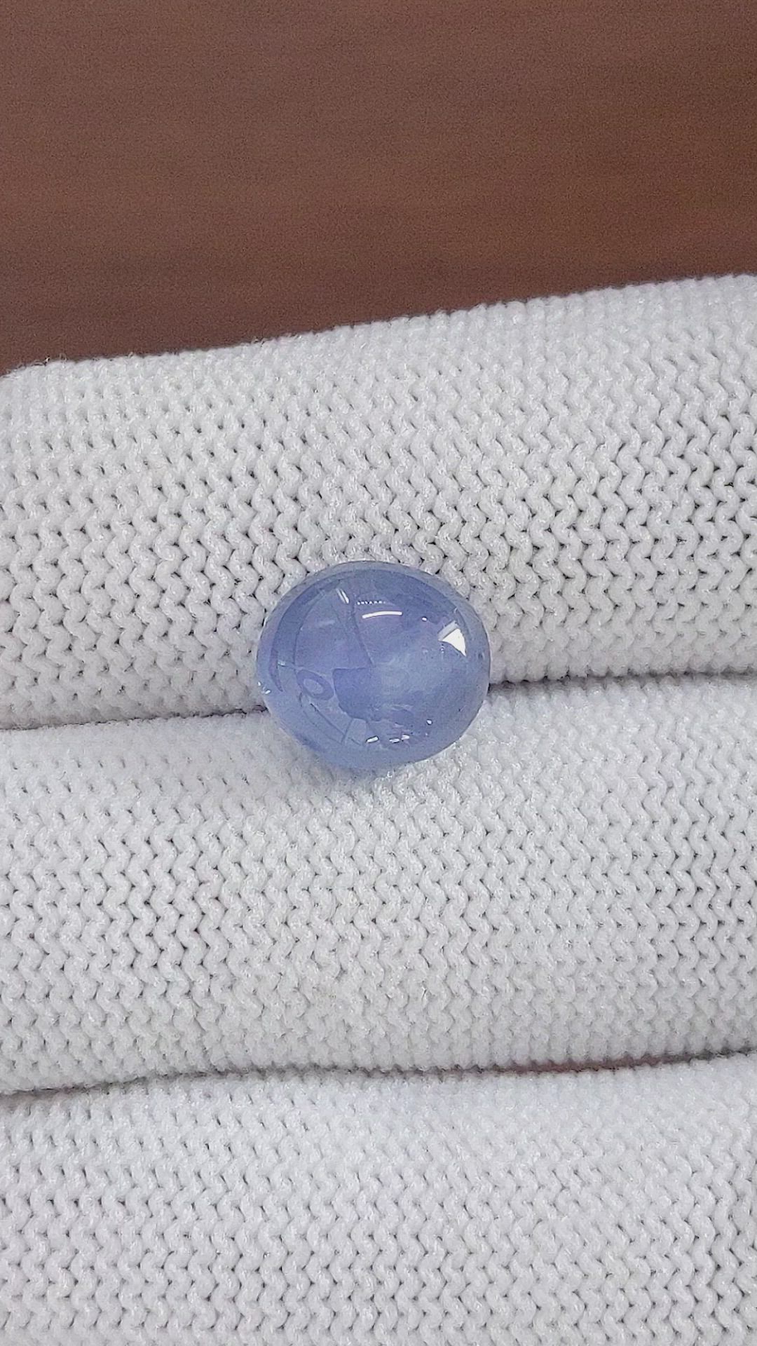 6.69 Ct. Blue Star Sapphire from Tanzania Size Video