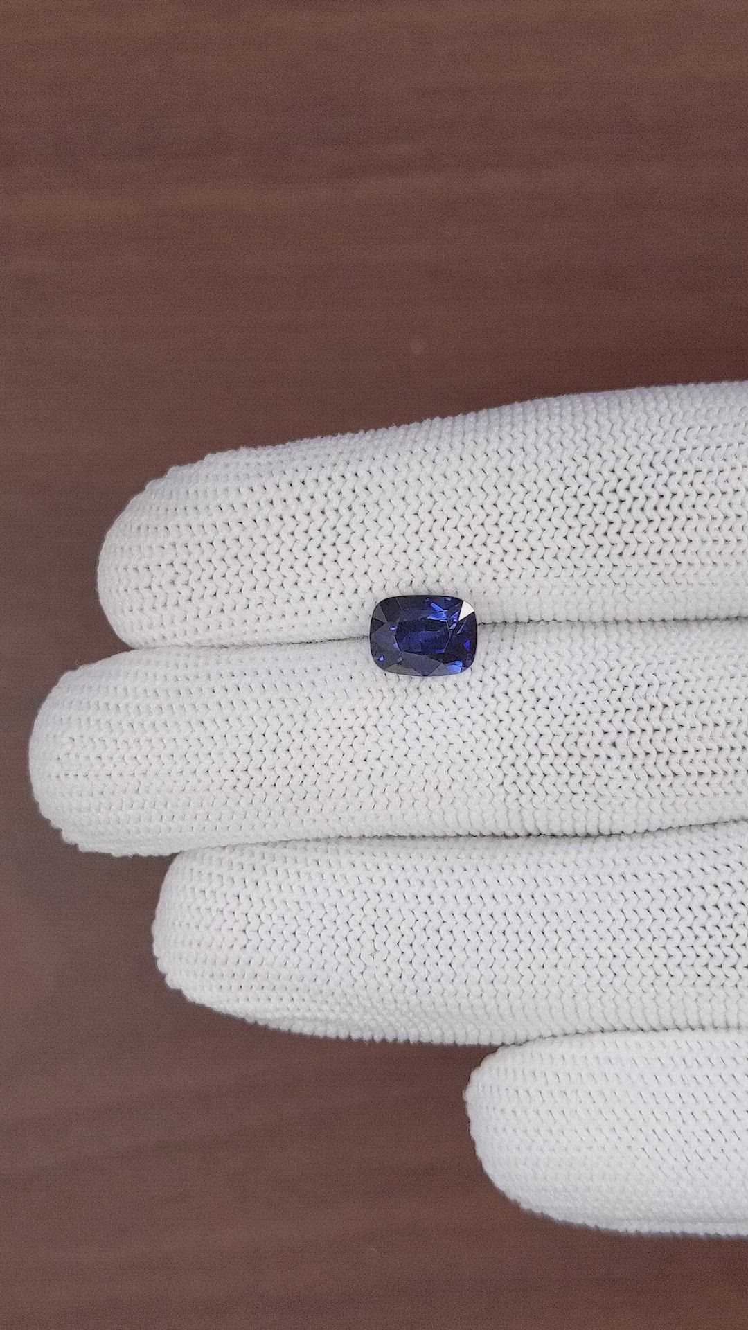3.52 Ct. Blue Sapphire from Madagascar Size Video