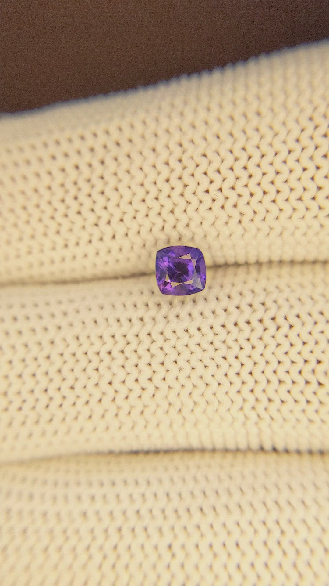 0.83 Ct. Color Change Sapphire from Tanzania Size Video