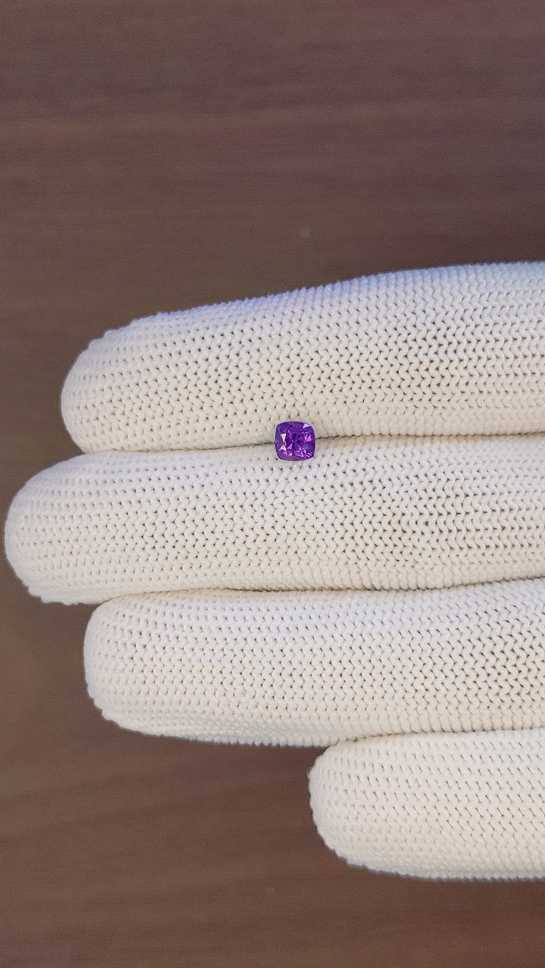 0.83 Ct. Color Change Sapphire from Tanzania Size Video