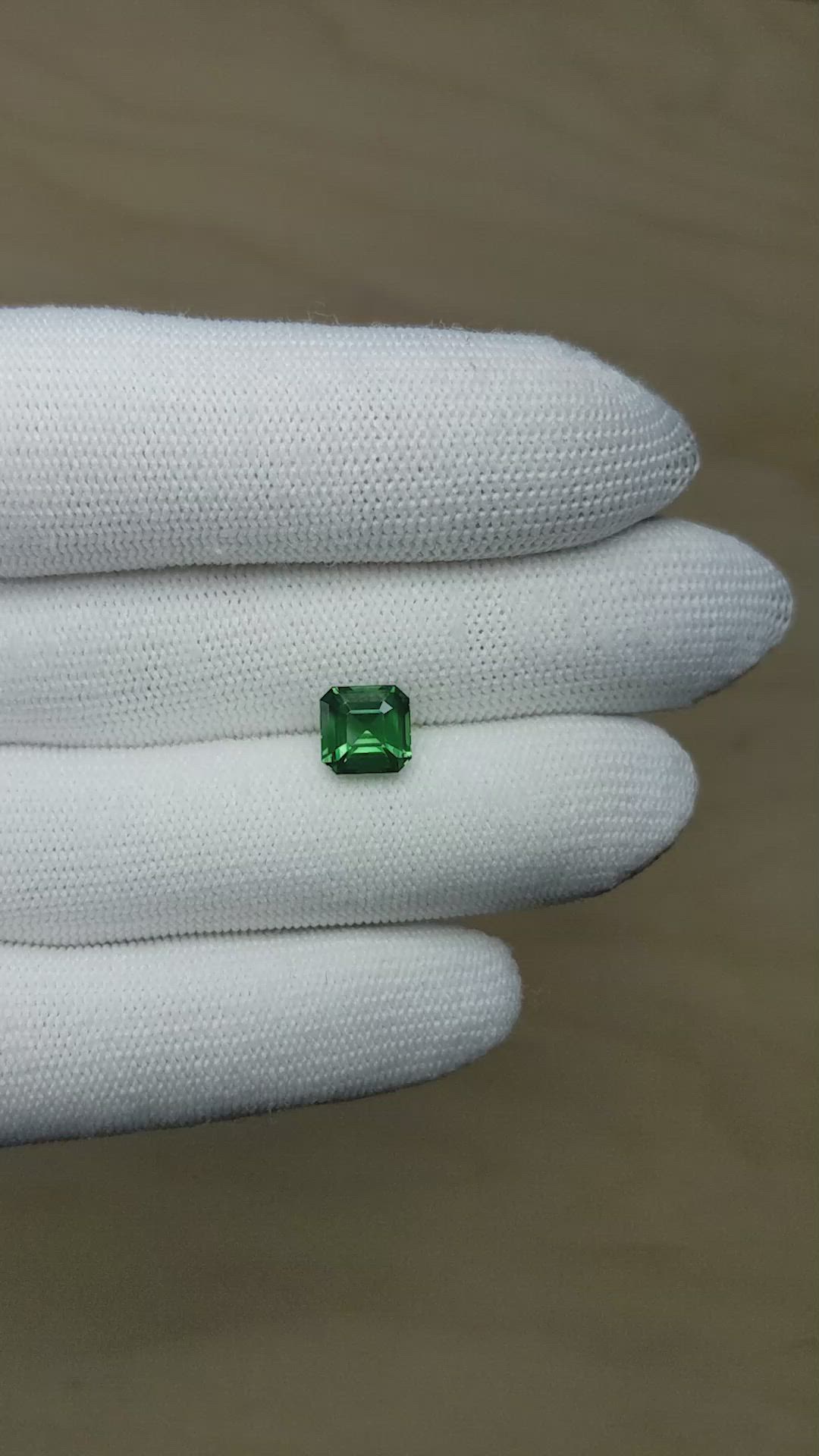 3.08 Ct. Green Sapphire from Madagascar Size Video