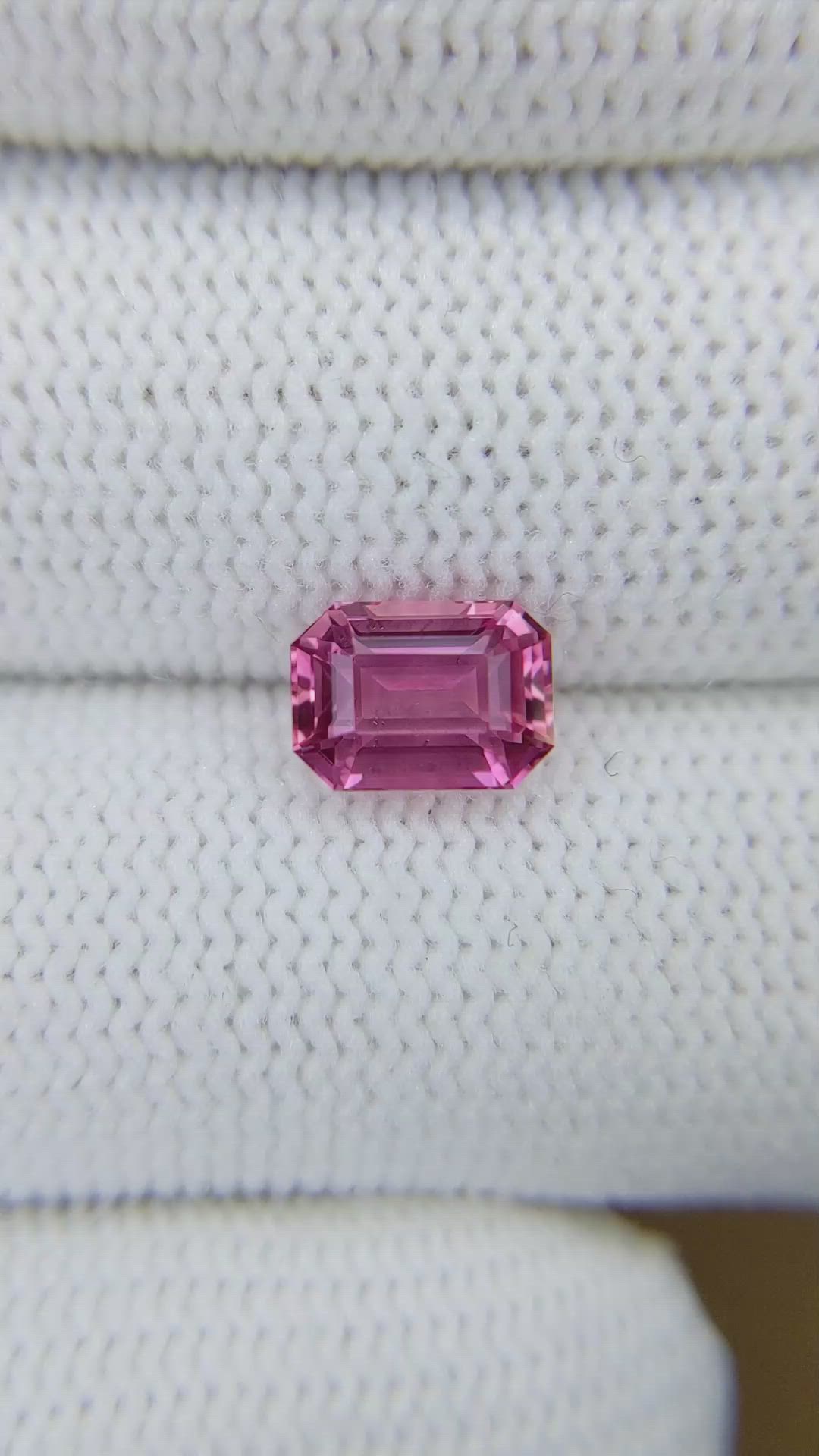 2.02 Ct. Pink Sapphire from Madagascar Size Video