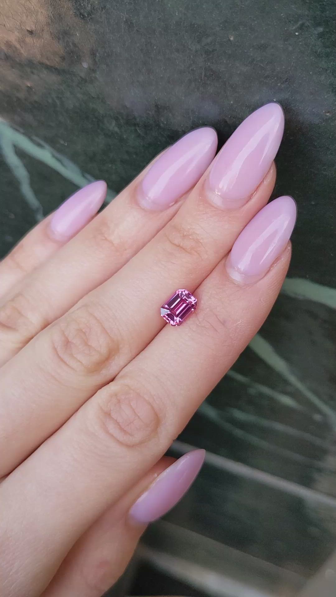 2.02 Ct. Pink Sapphire from Madagascar Size Video