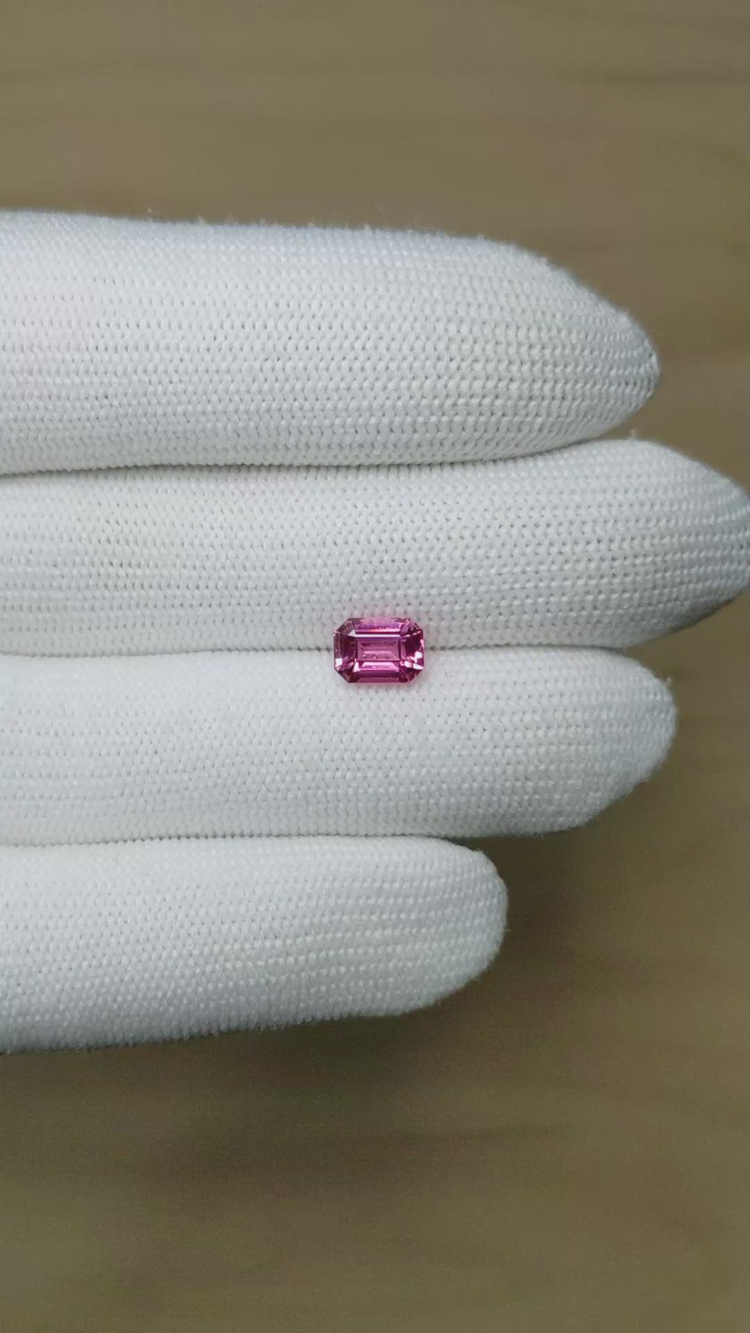 2.02 Ct. Pink Sapphire from Madagascar Size Video