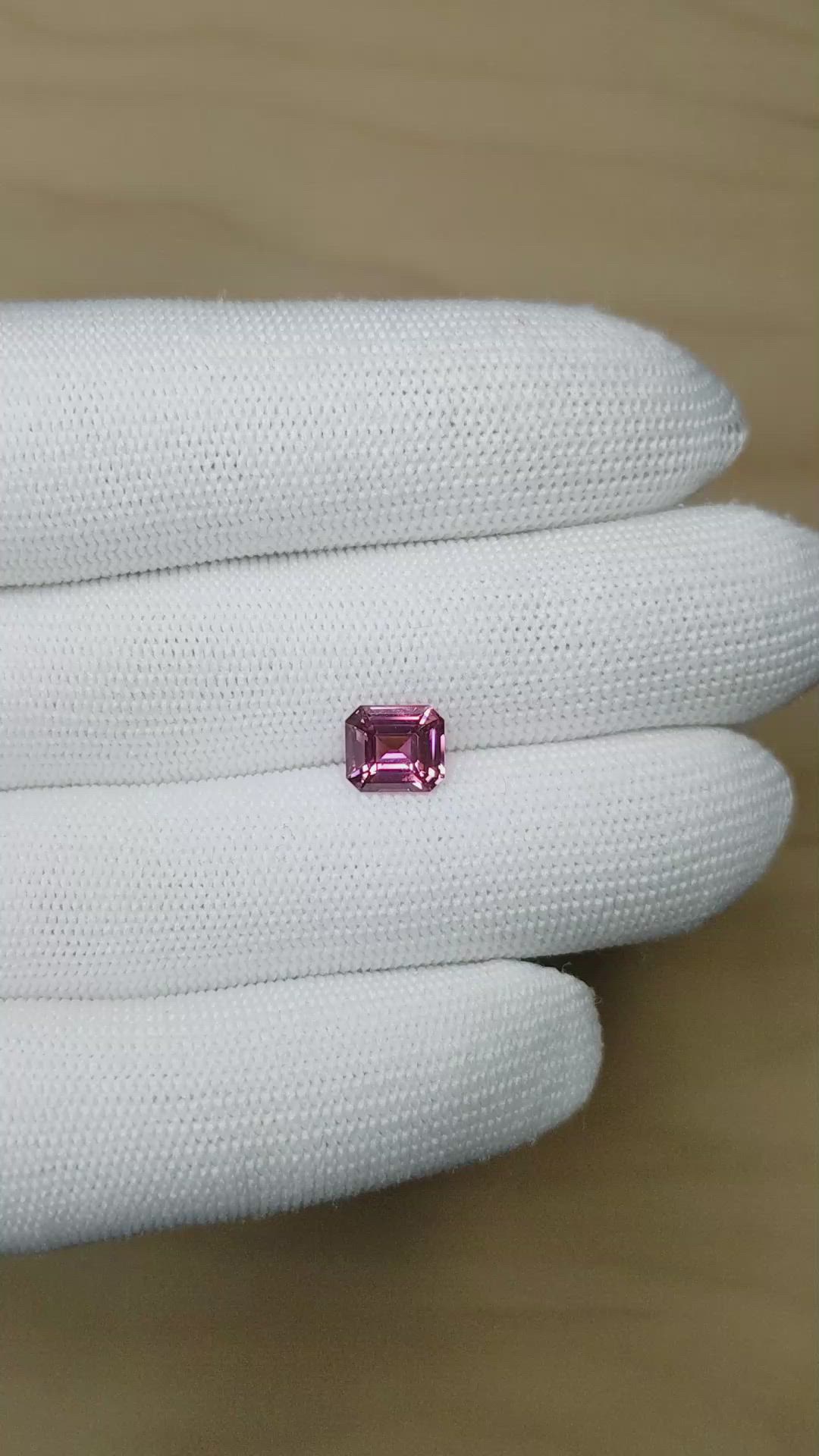 2.26 Ct. Pink Sapphire from Madagascar Size Video